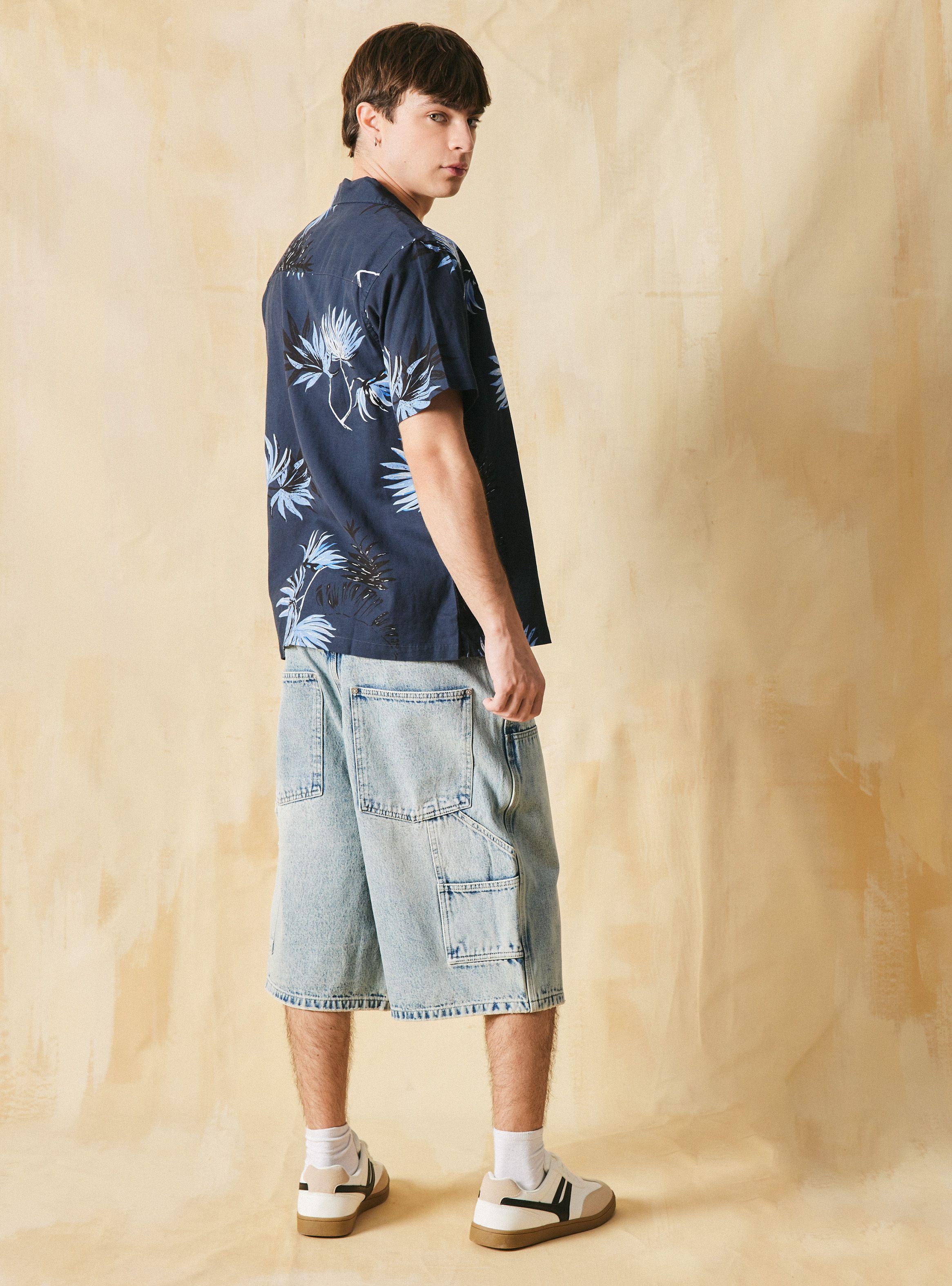 Camisa Confeccionada en Lino-5