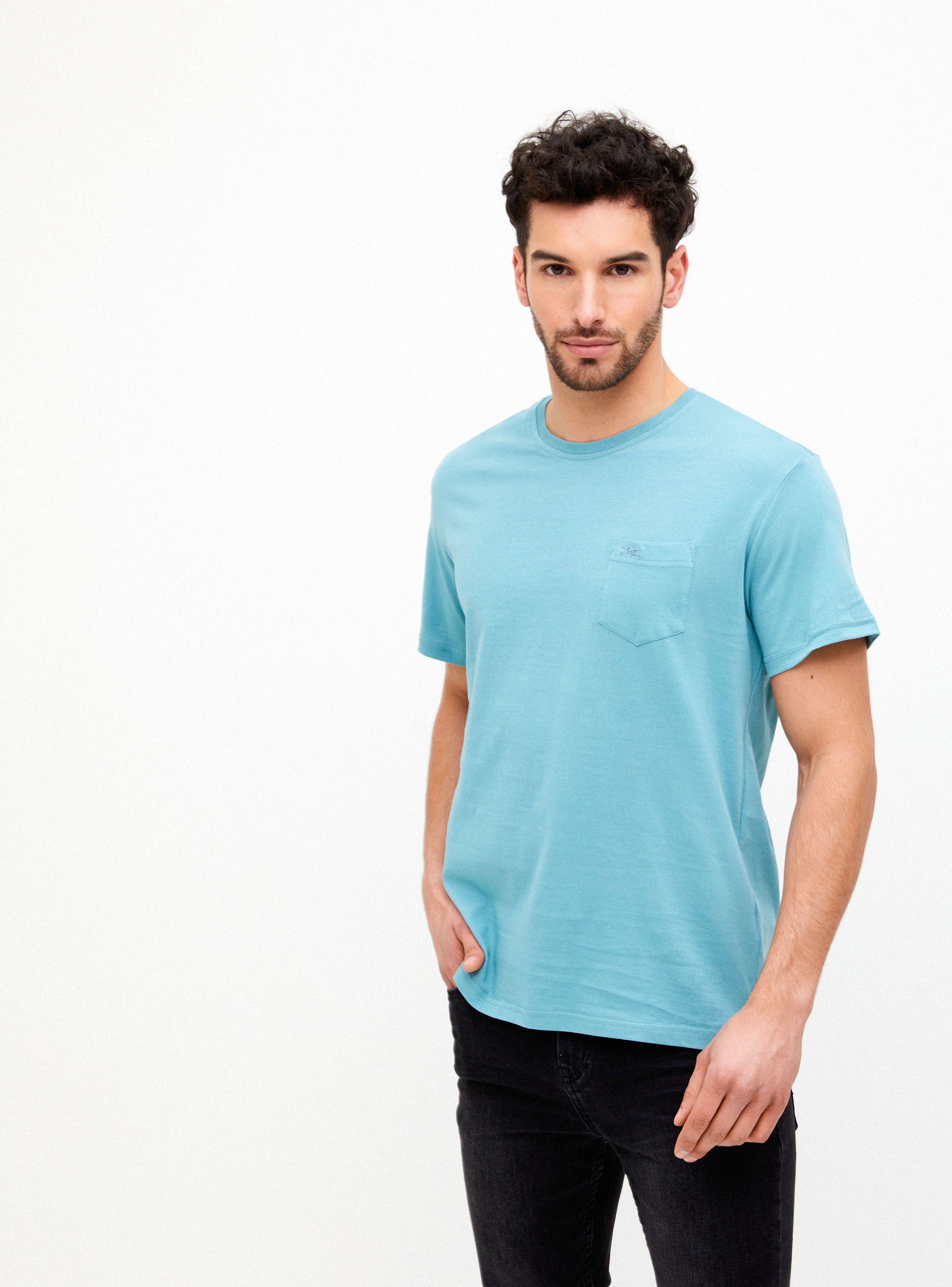 Polera Color Sólido Manga Corta-0