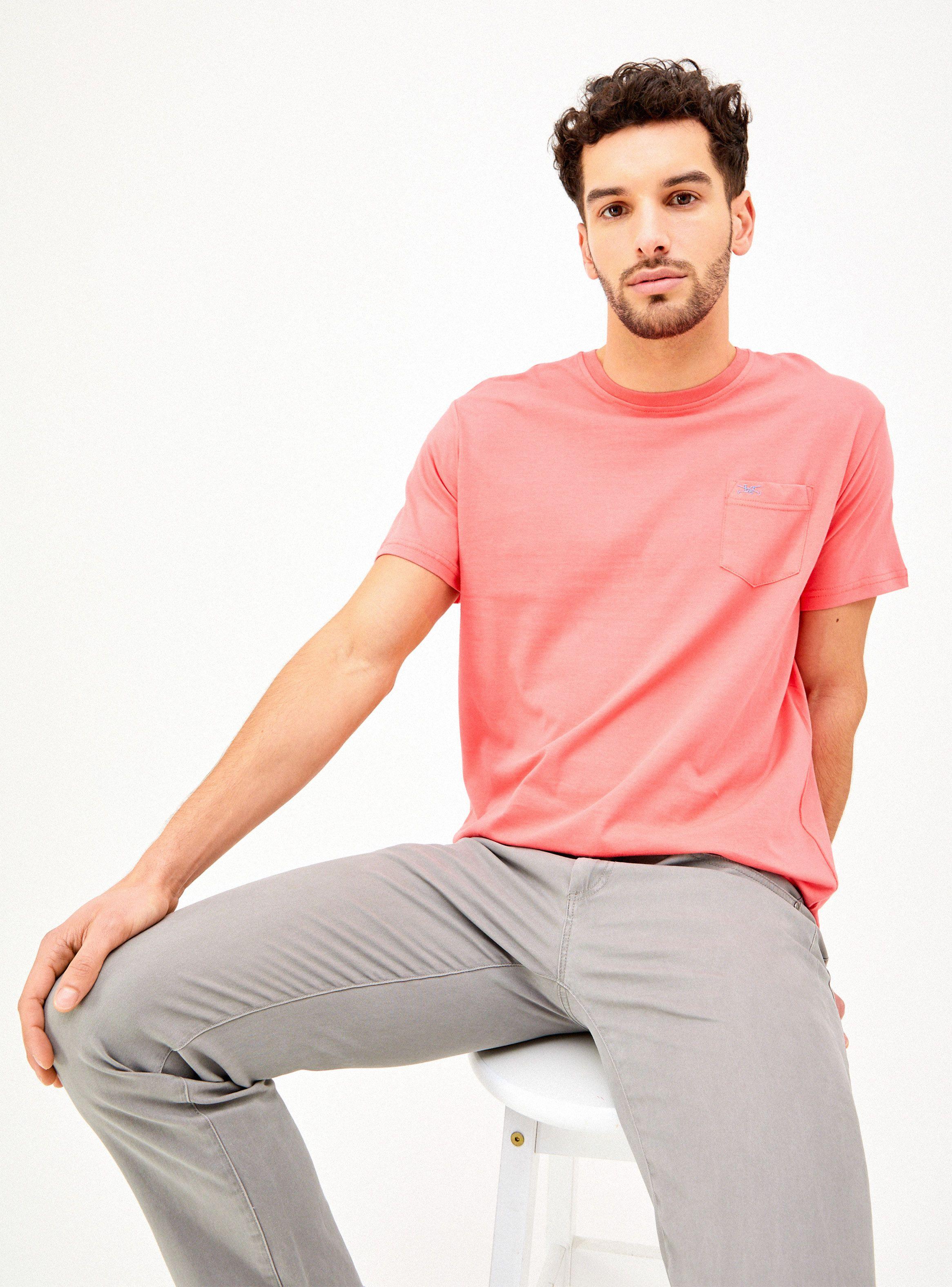 Polera Color Sólido Manga Corta-0