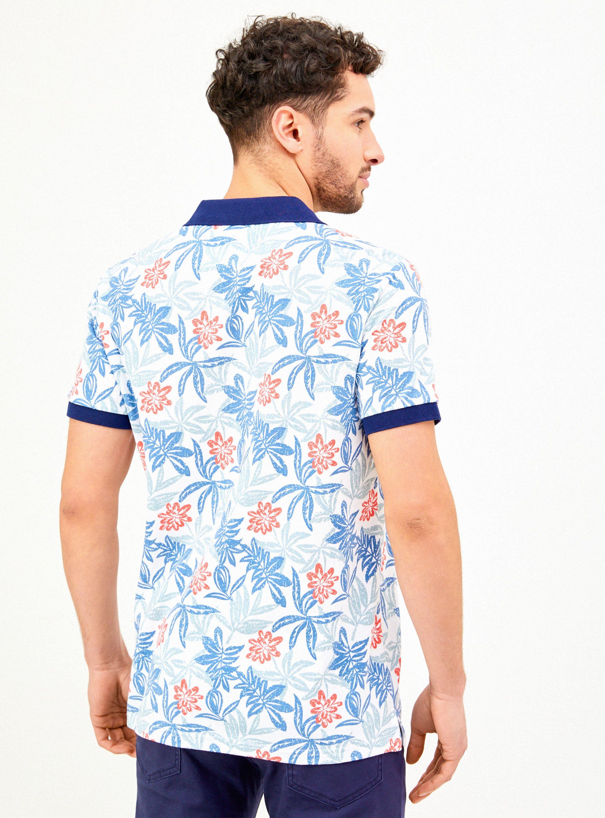 Polera Piqué Print Manga Corta-1