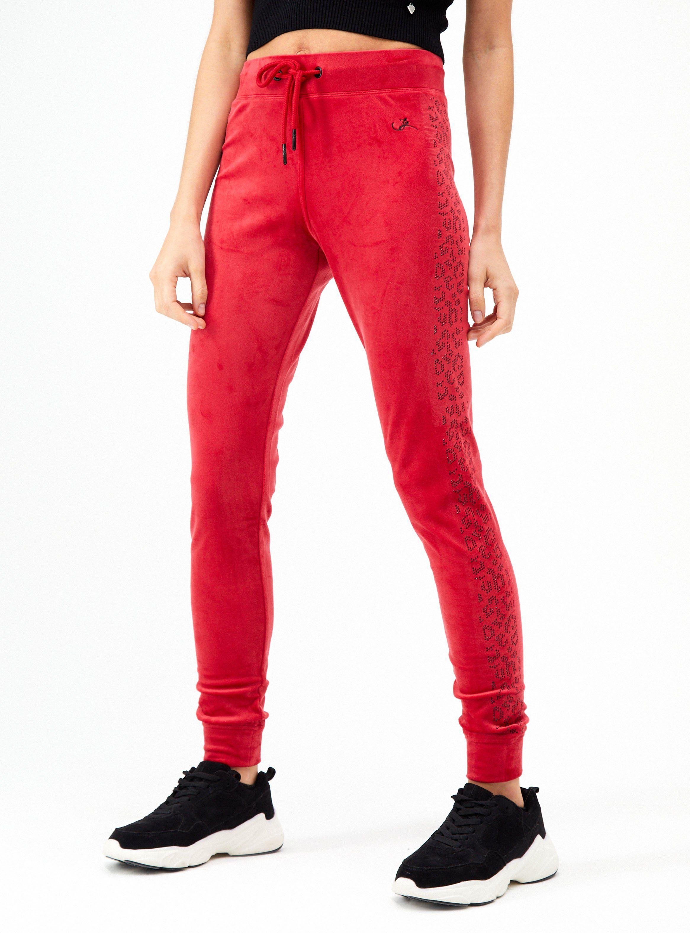 Pantalón de Buzo Franja Strass-0