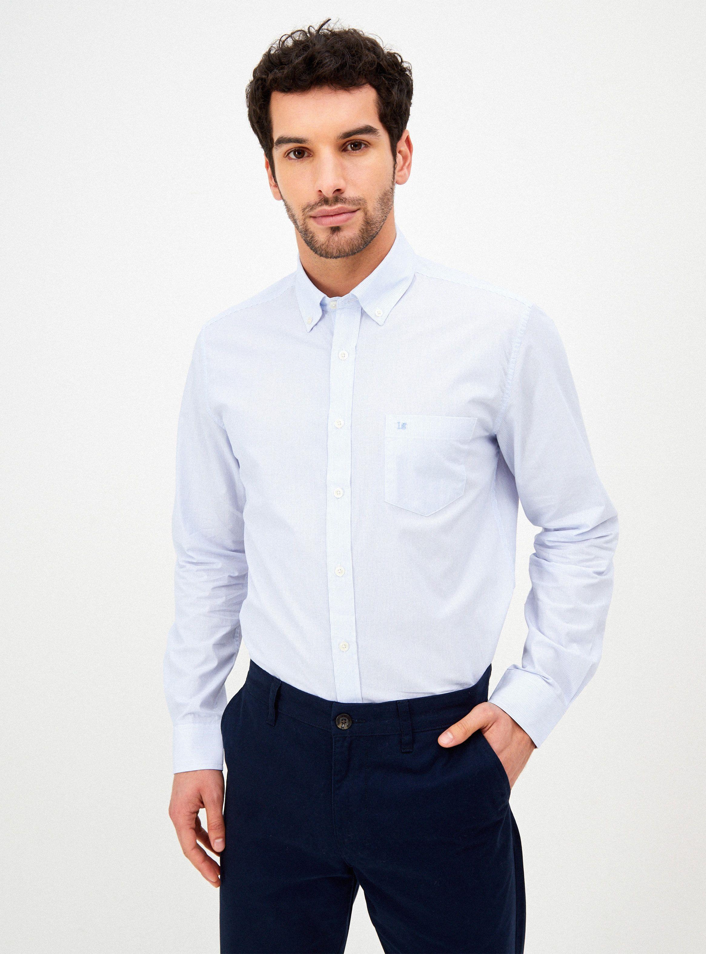 Camisa Línea Básica Manga Larga-0