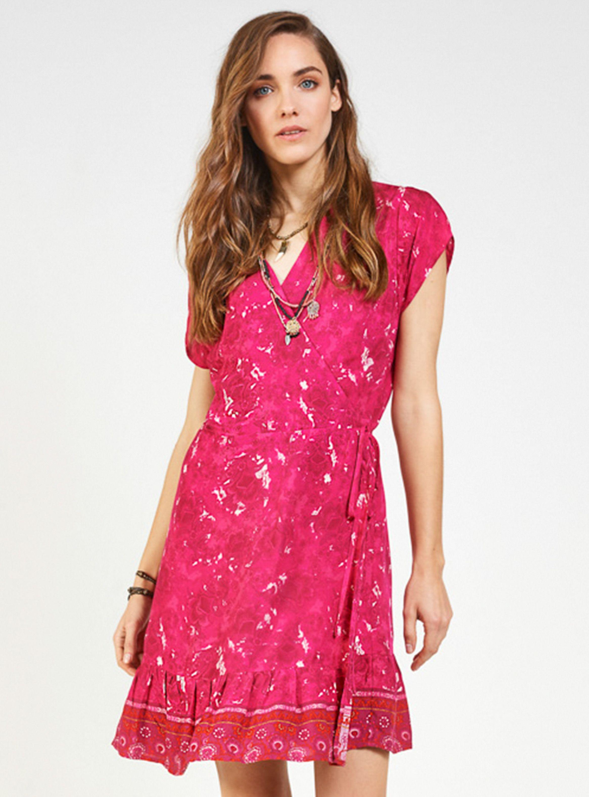 Vestido Corto Print Flores Umbrale Be-0