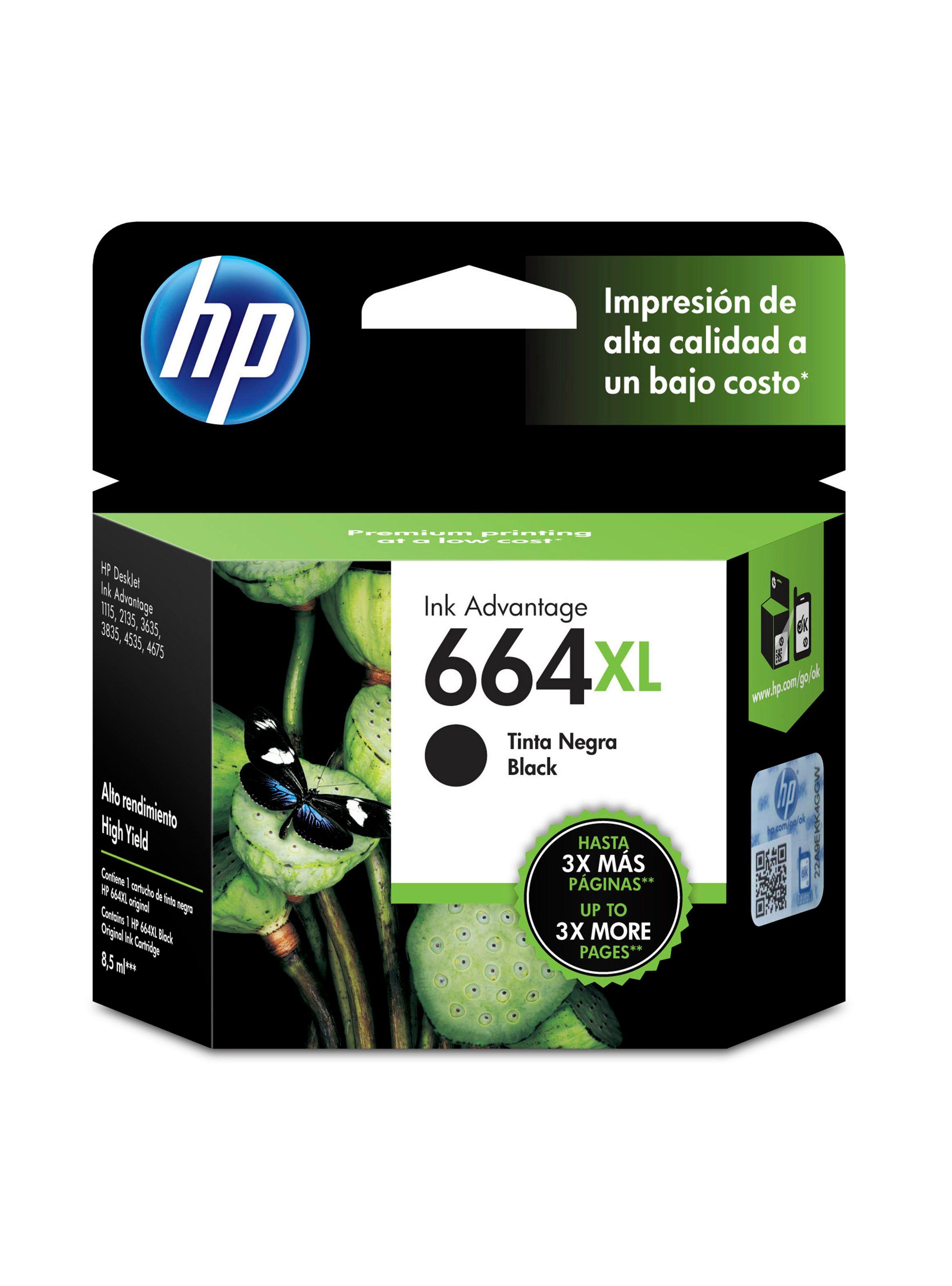 Cartucho de Tinta 664XL Negro Original-0