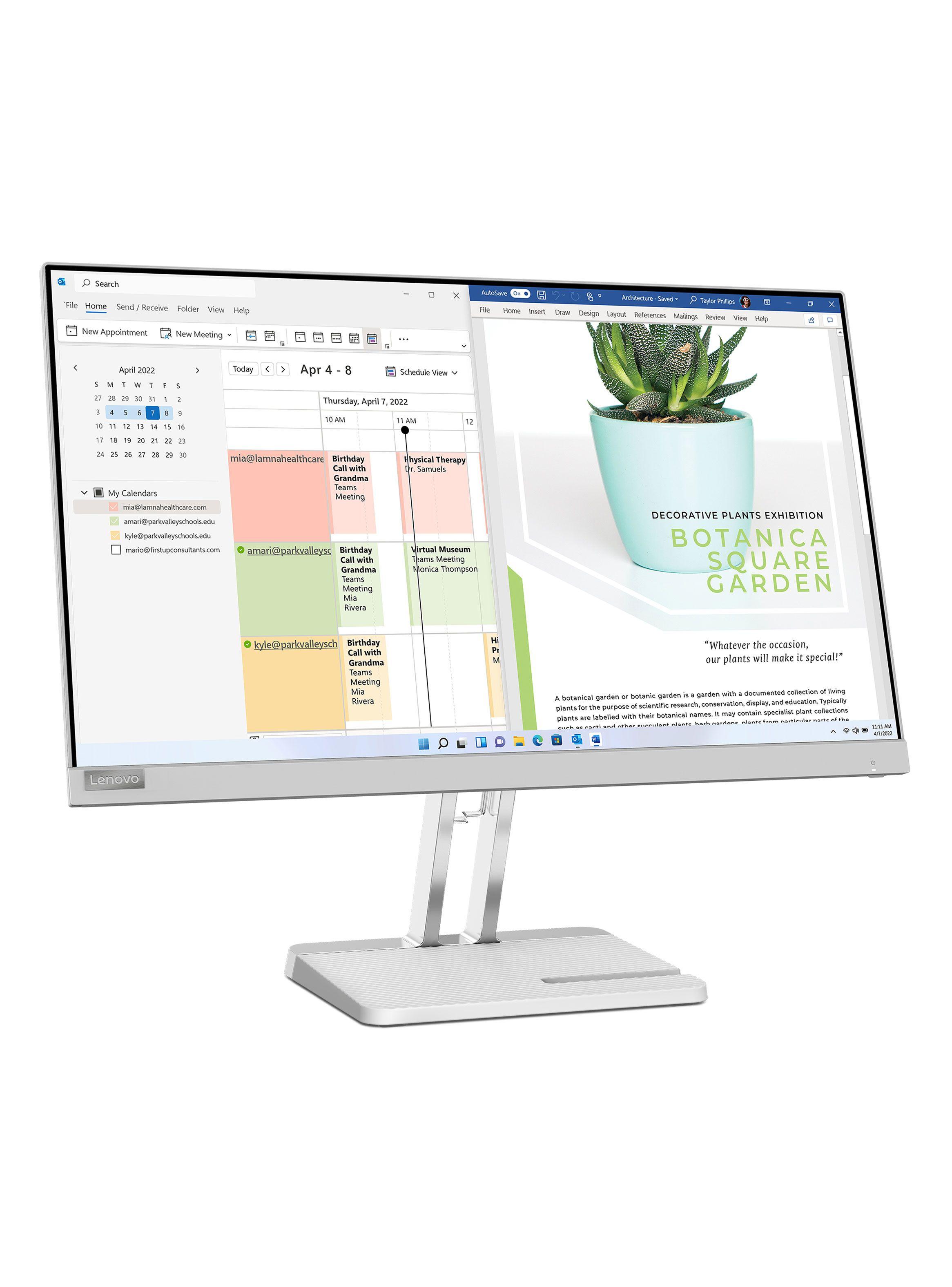 Monitor LED 24" FHD L24e-40 AMD FreeSync 100Hz-3