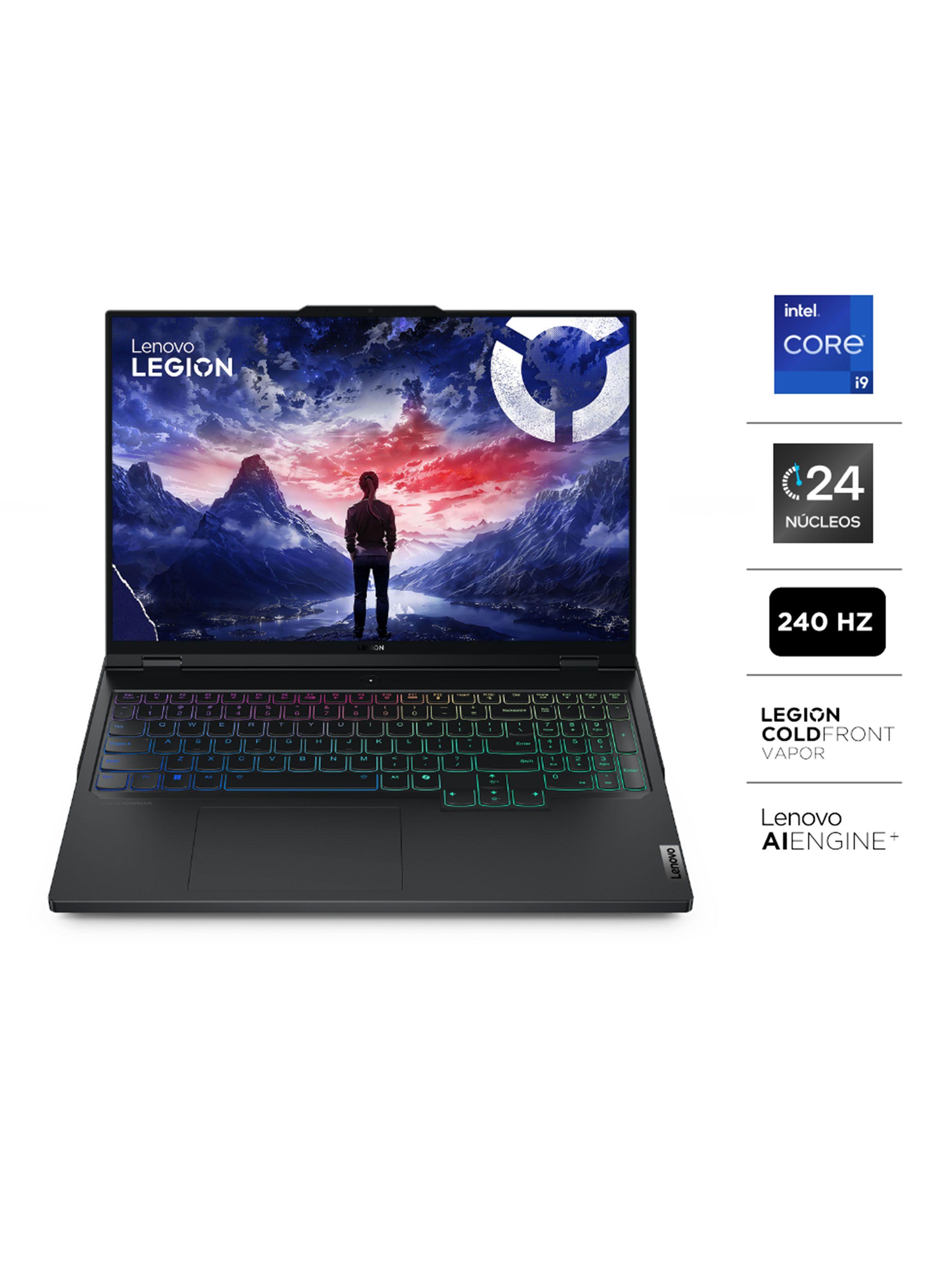 Notebook Gamer Legion Pro 7 Intel Core i9-14900HX NVIDIA GeForce RTX 4080 12GB GDDR6 32GB RAM 1TB SSD 16" 240Hz 500Nits G-Sync-2