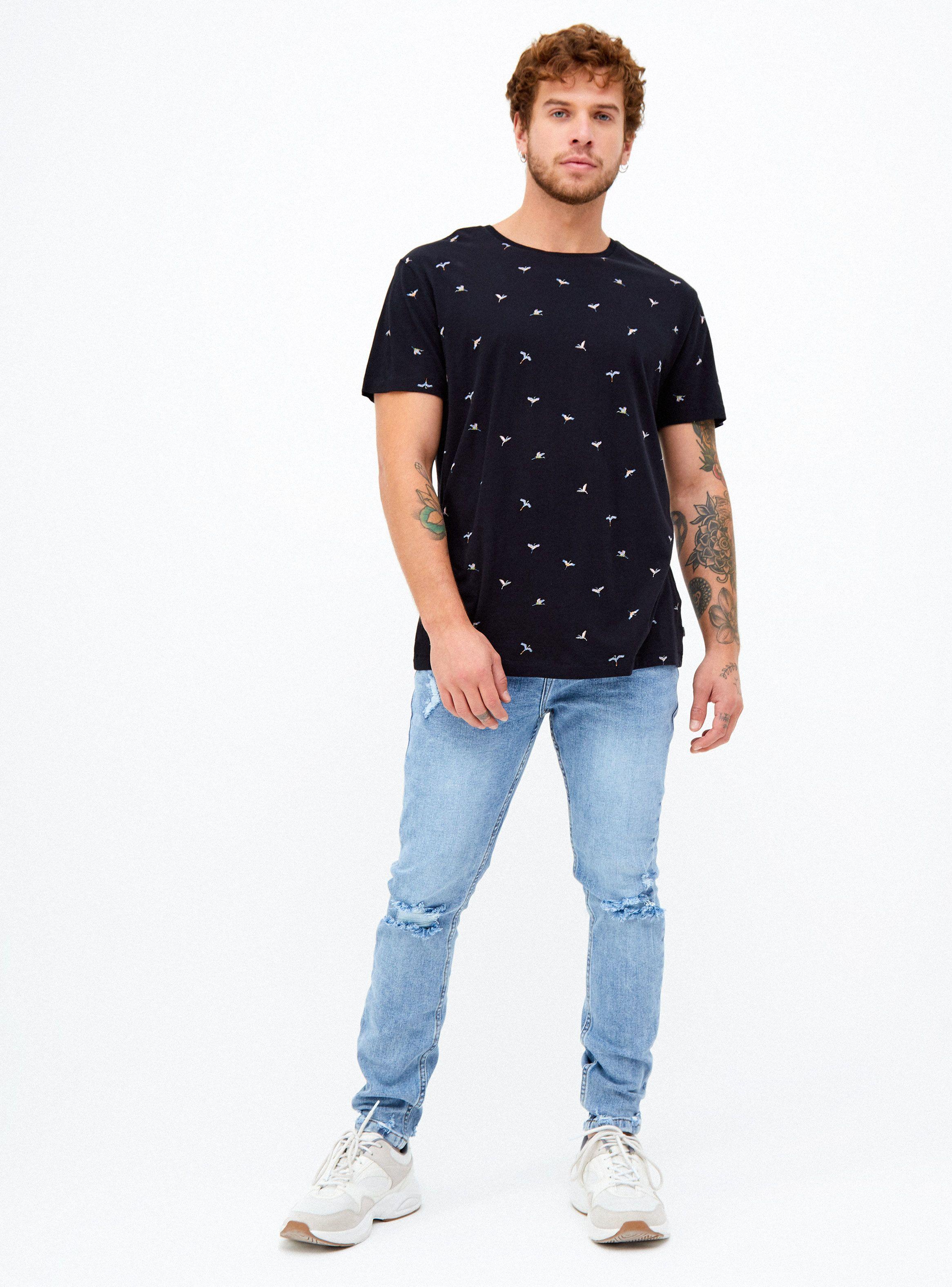 Polera Mini Print Garzas-3