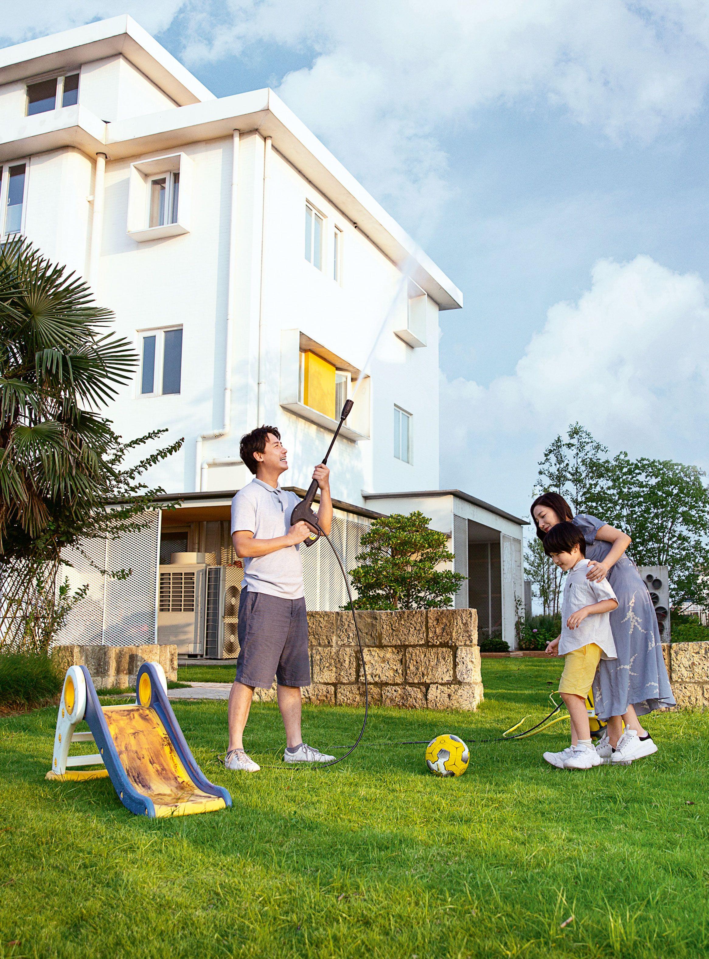 Hidrolavadora 380 Litros/h K3 Premium Amarillo-3