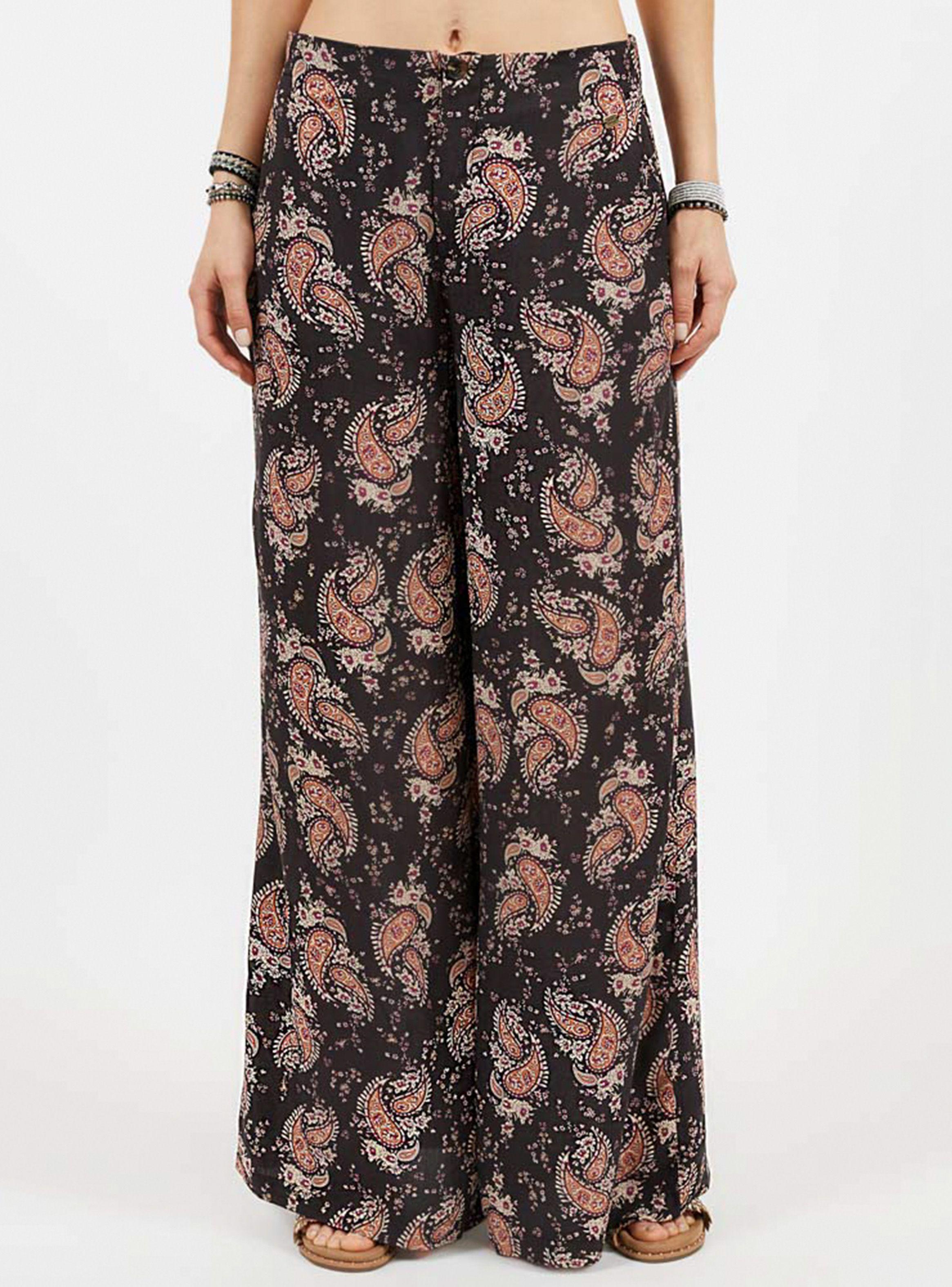 Pantalón Calce Ancho Estampado Umbrale Woman-0