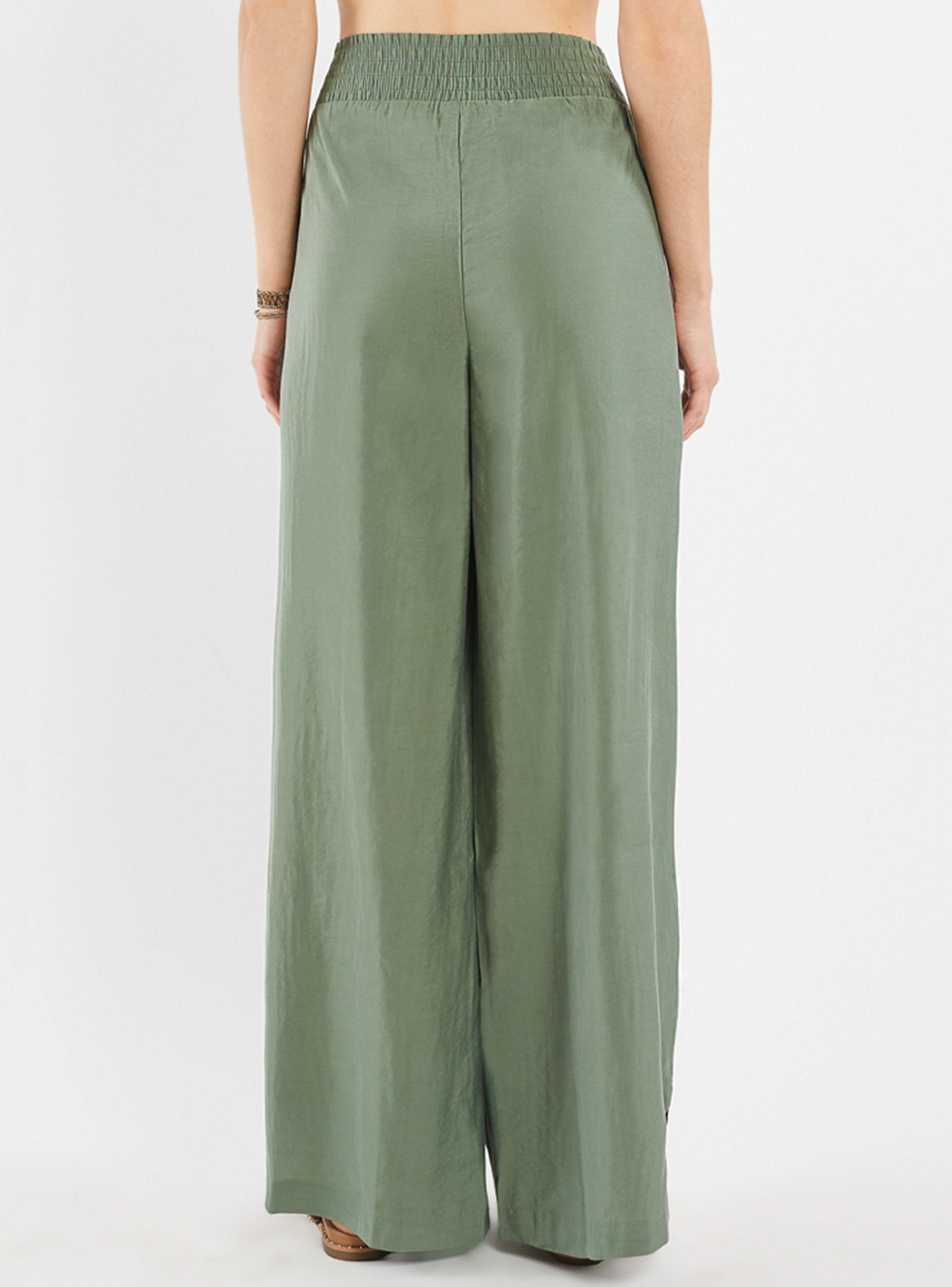 Pantalón Ancho Abertutra en Costados Umbrale Woman-1