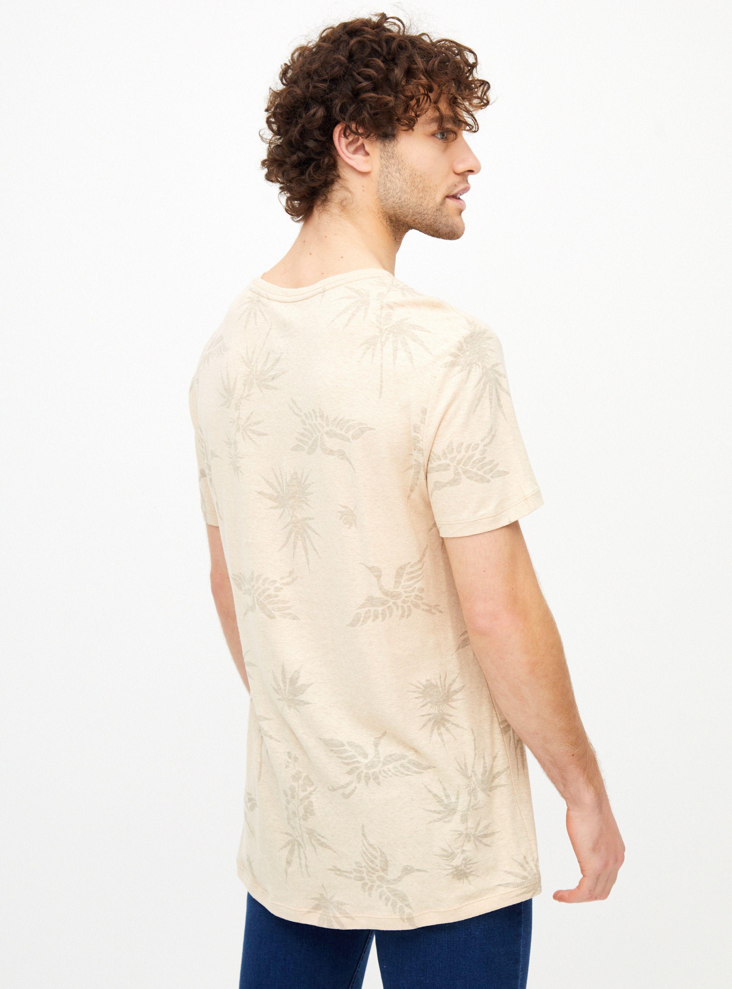 Polera Básica Manga Corta Print-1