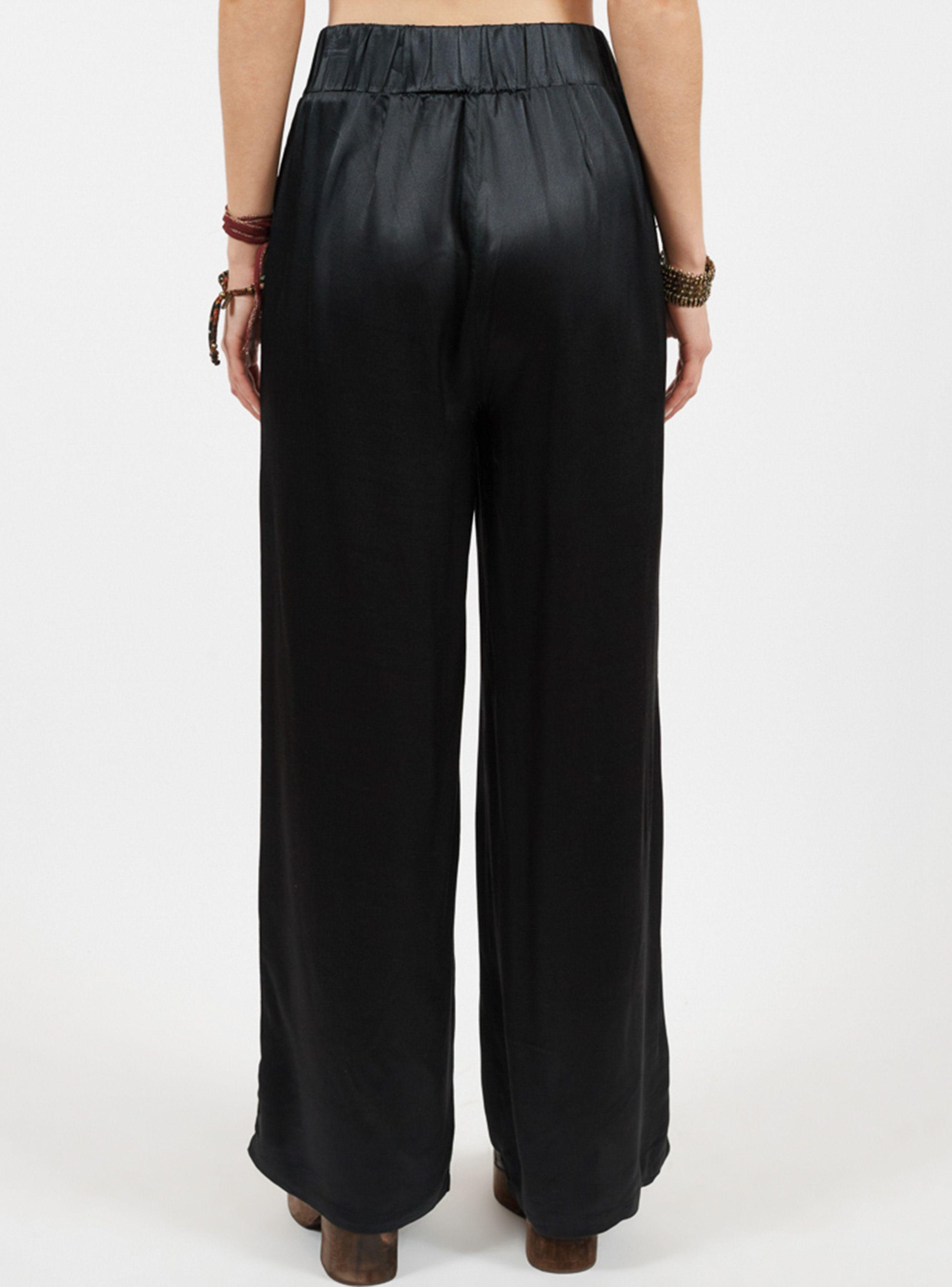 Pantalón Ancho Satin Umbrale Woman-1