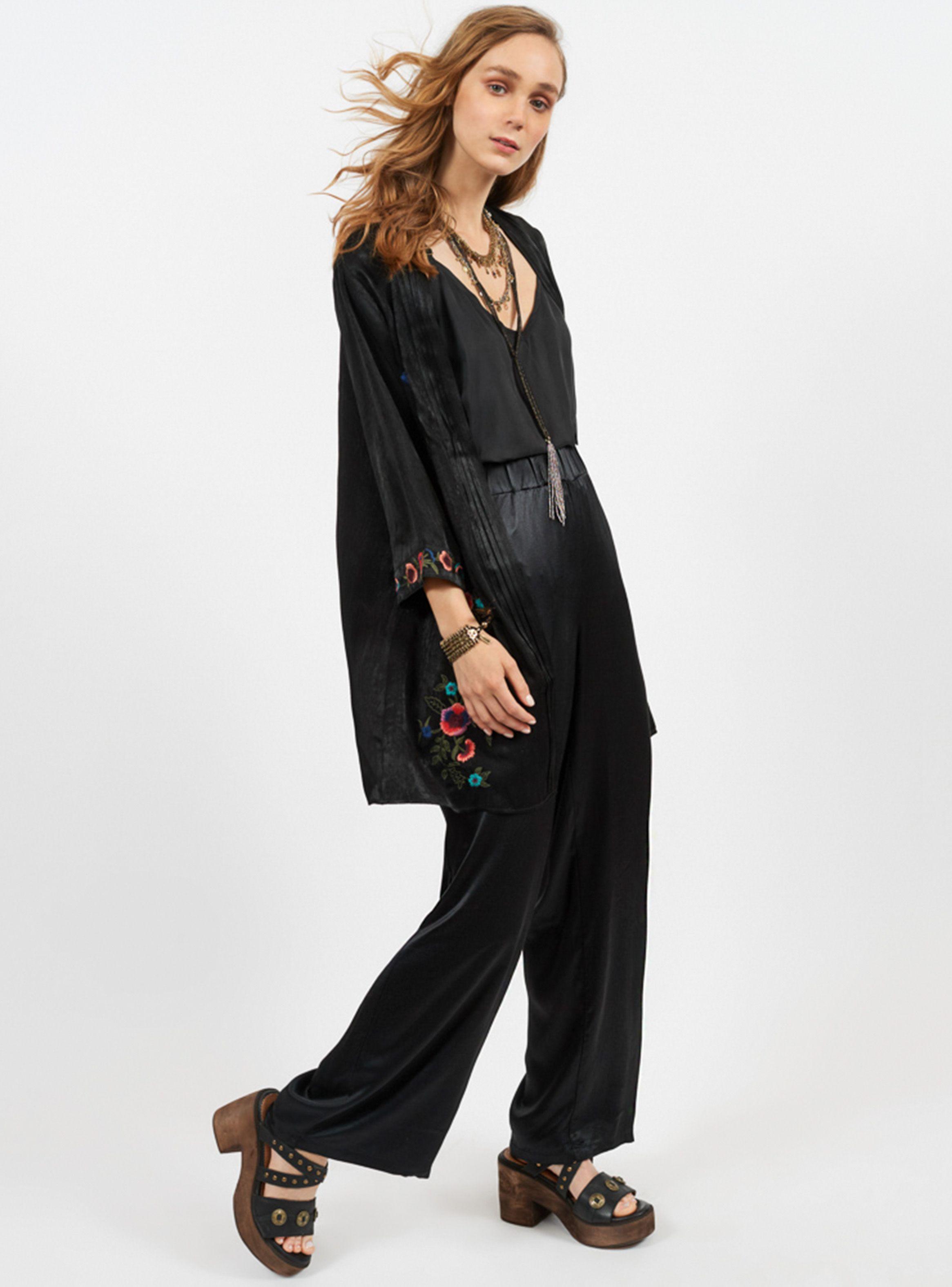 Pantalón Ancho Satin Umbrale Woman-3