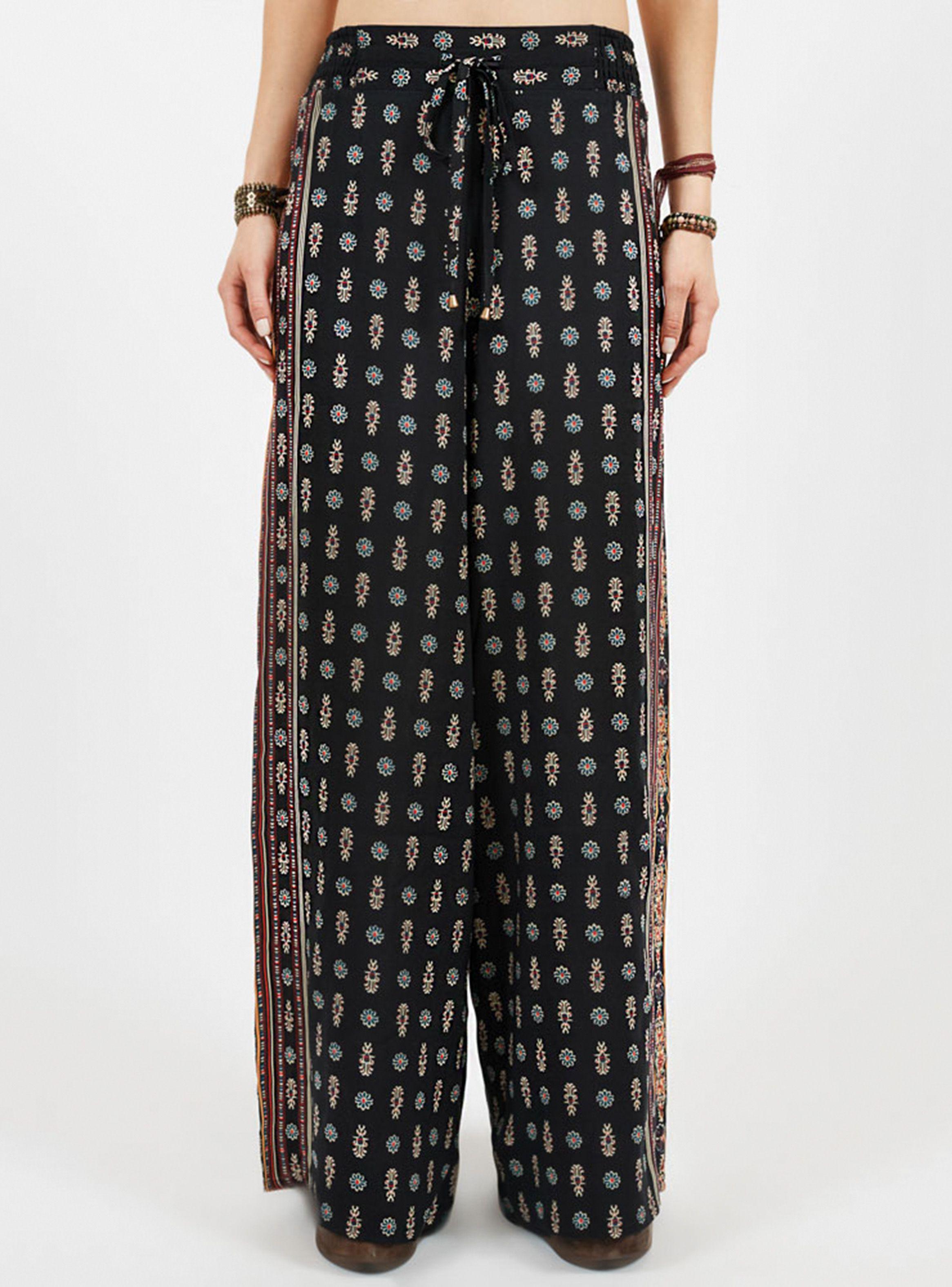 Pantalón Ancho Estampado Umbrale Woman-0