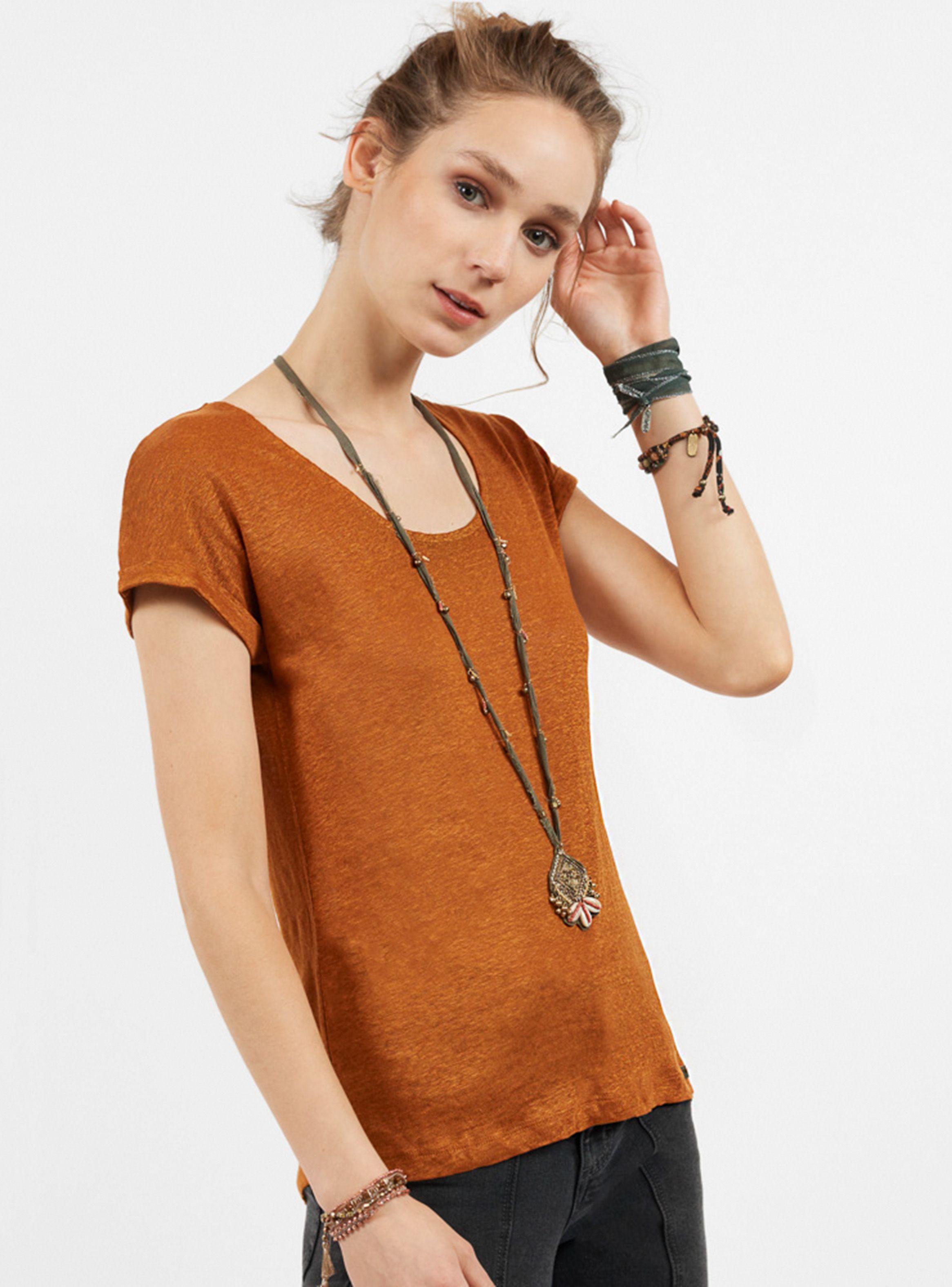 Polera Básica Lino Umbrale Woman-0