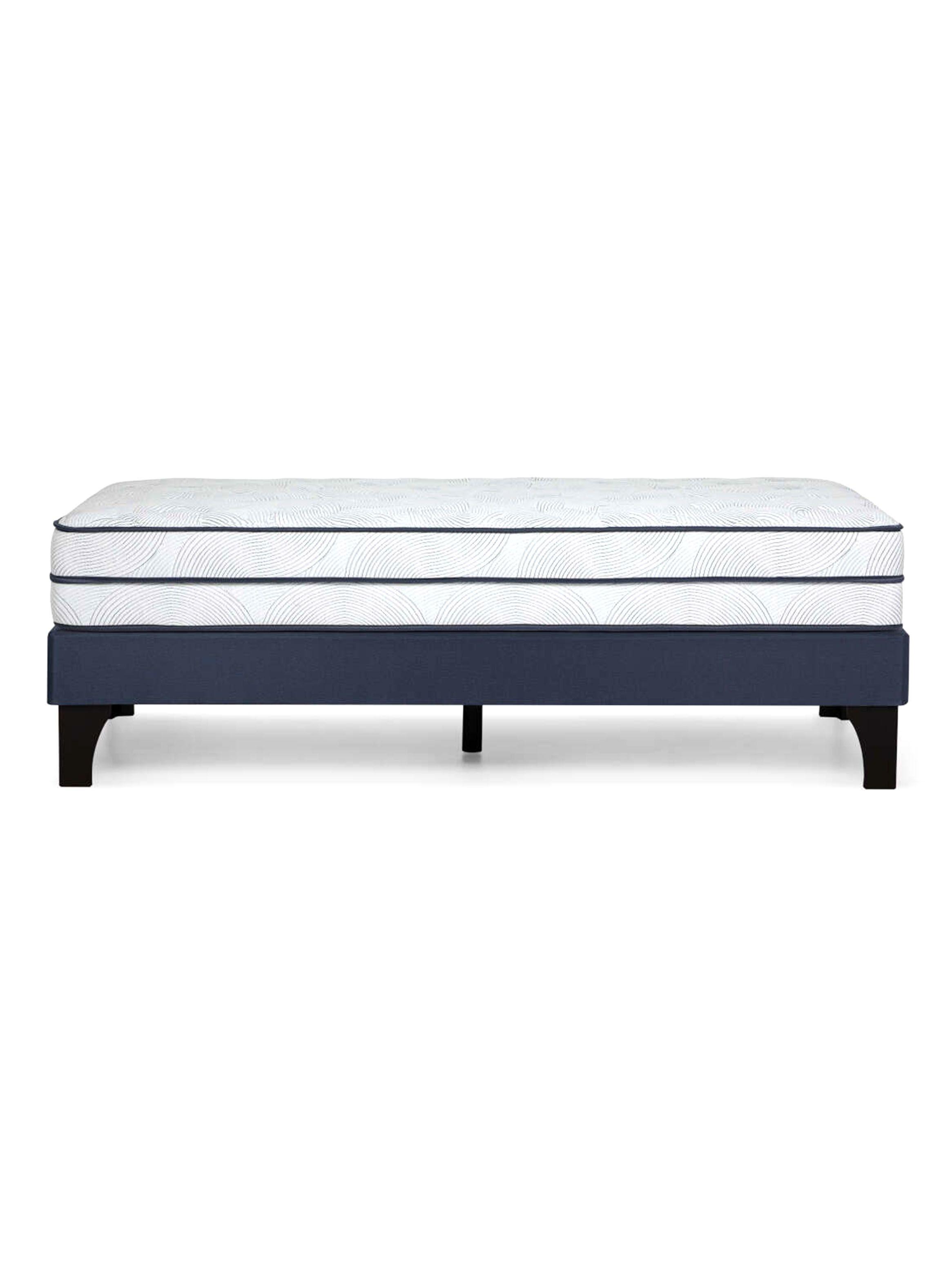 Cama Europea Autonomy Sky 1.5 Plazas Patas de Madera-2