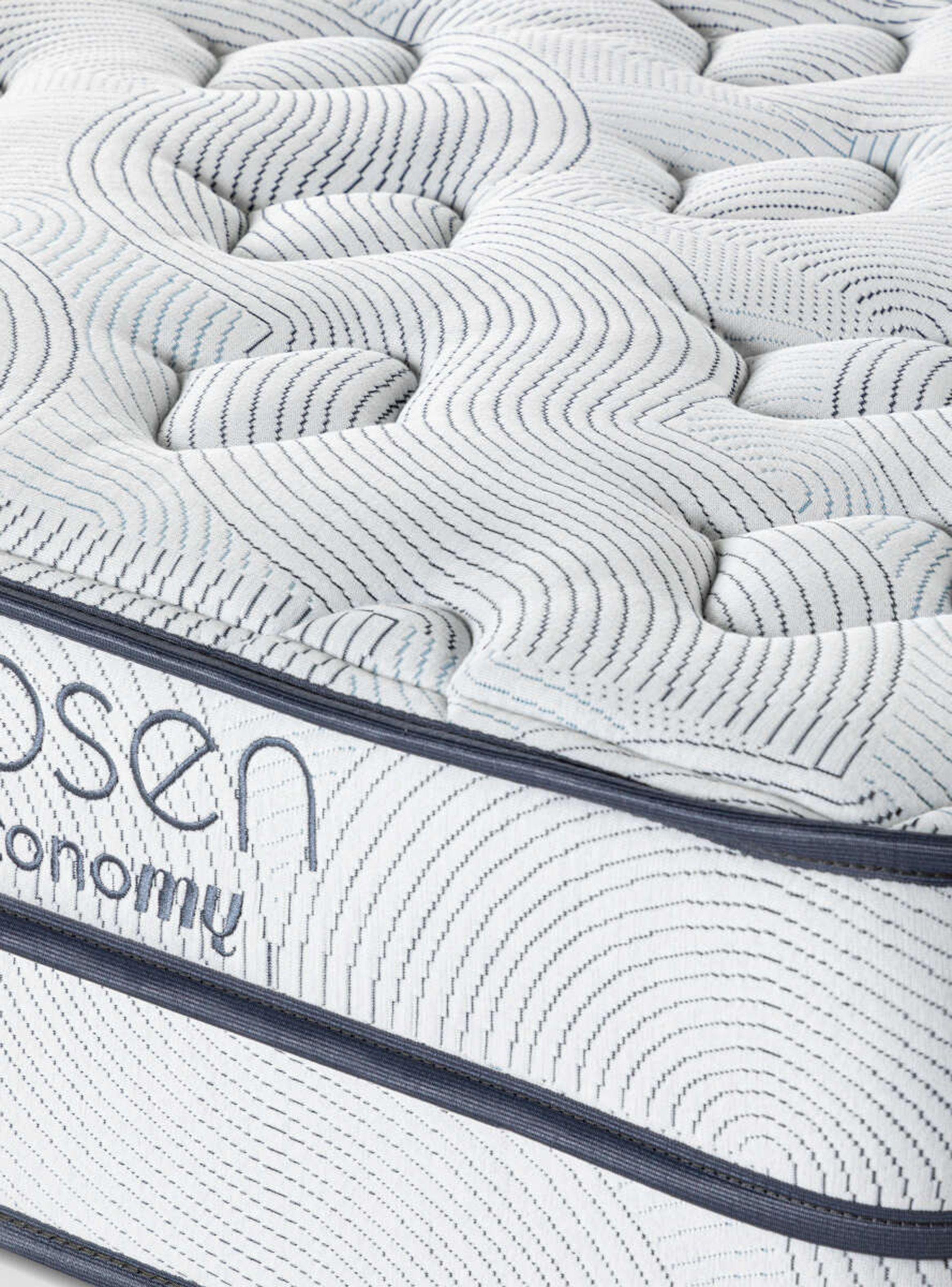Cama Europea Autonomy Sky 1.5 Plazas + Respaldo-5