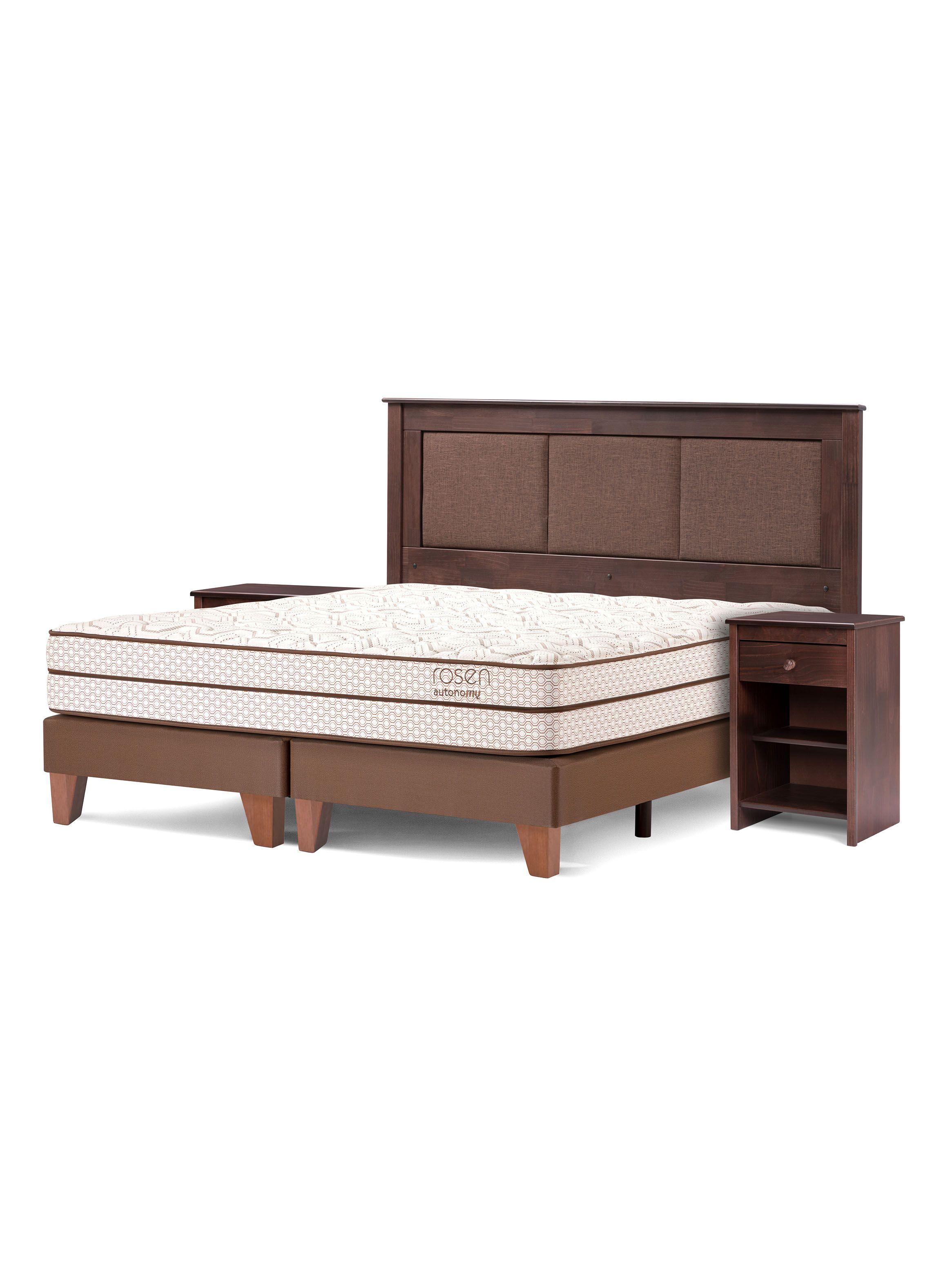 Cama Europea Autonomy Land King + Set de Muebles-0