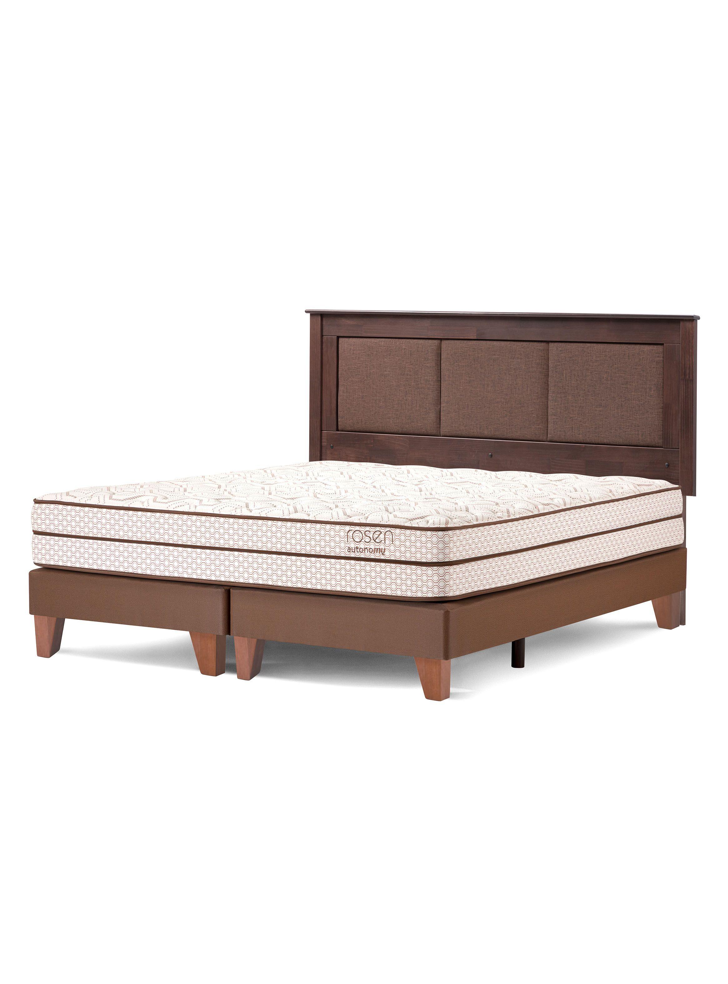 Cama Europea Autonomy Land King + Respaldo-0
