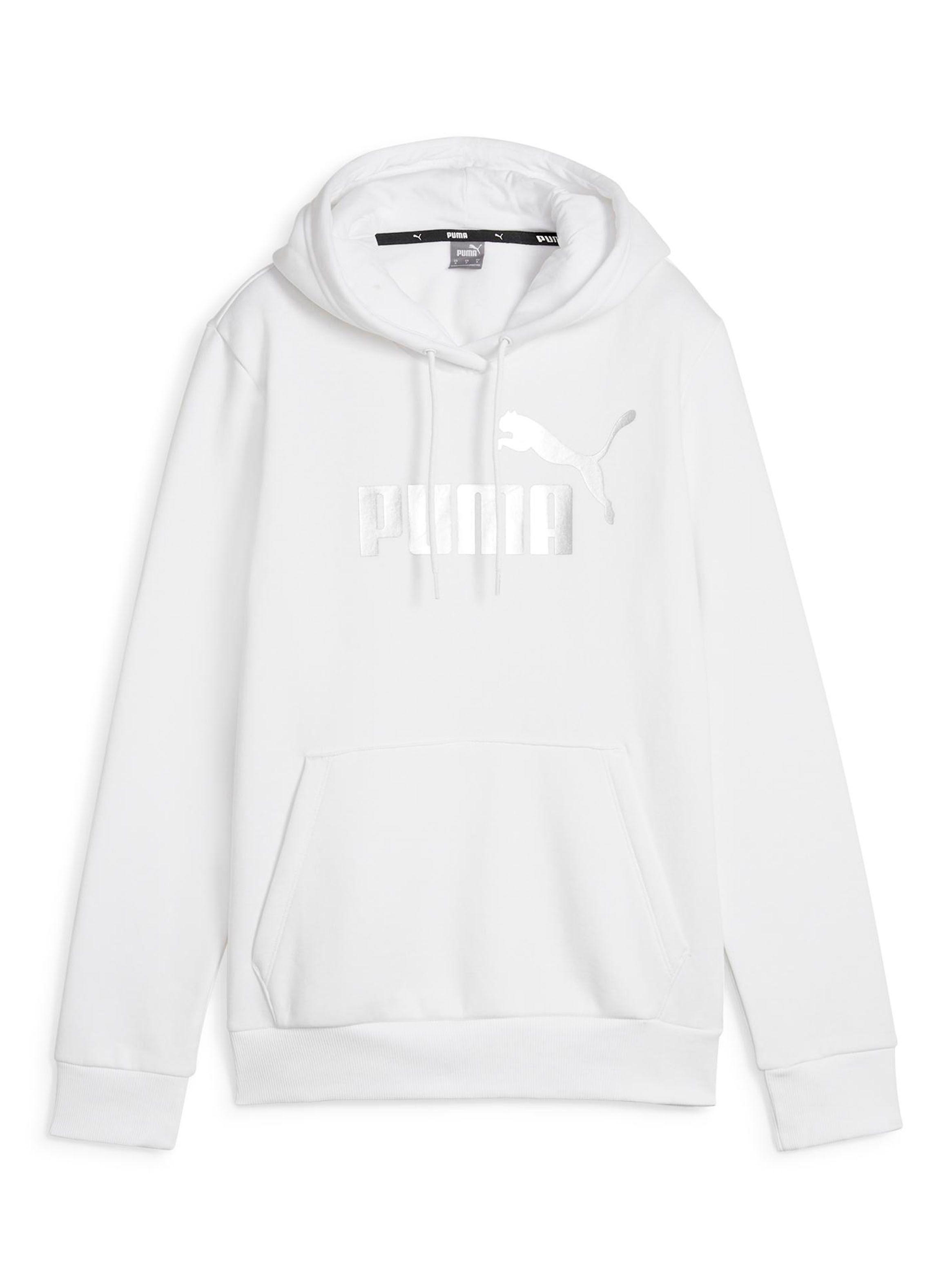 Polerón W Ess+ Metallic Logo Hoodie Fl-0