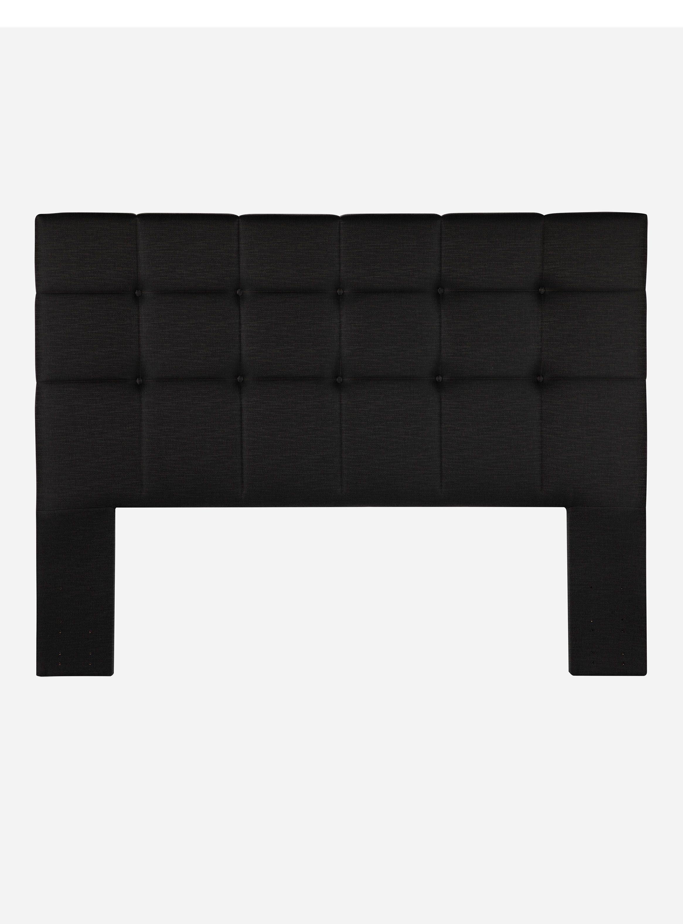 Cama Europea Driven Súper King + Respaldo Issey Grafito-2