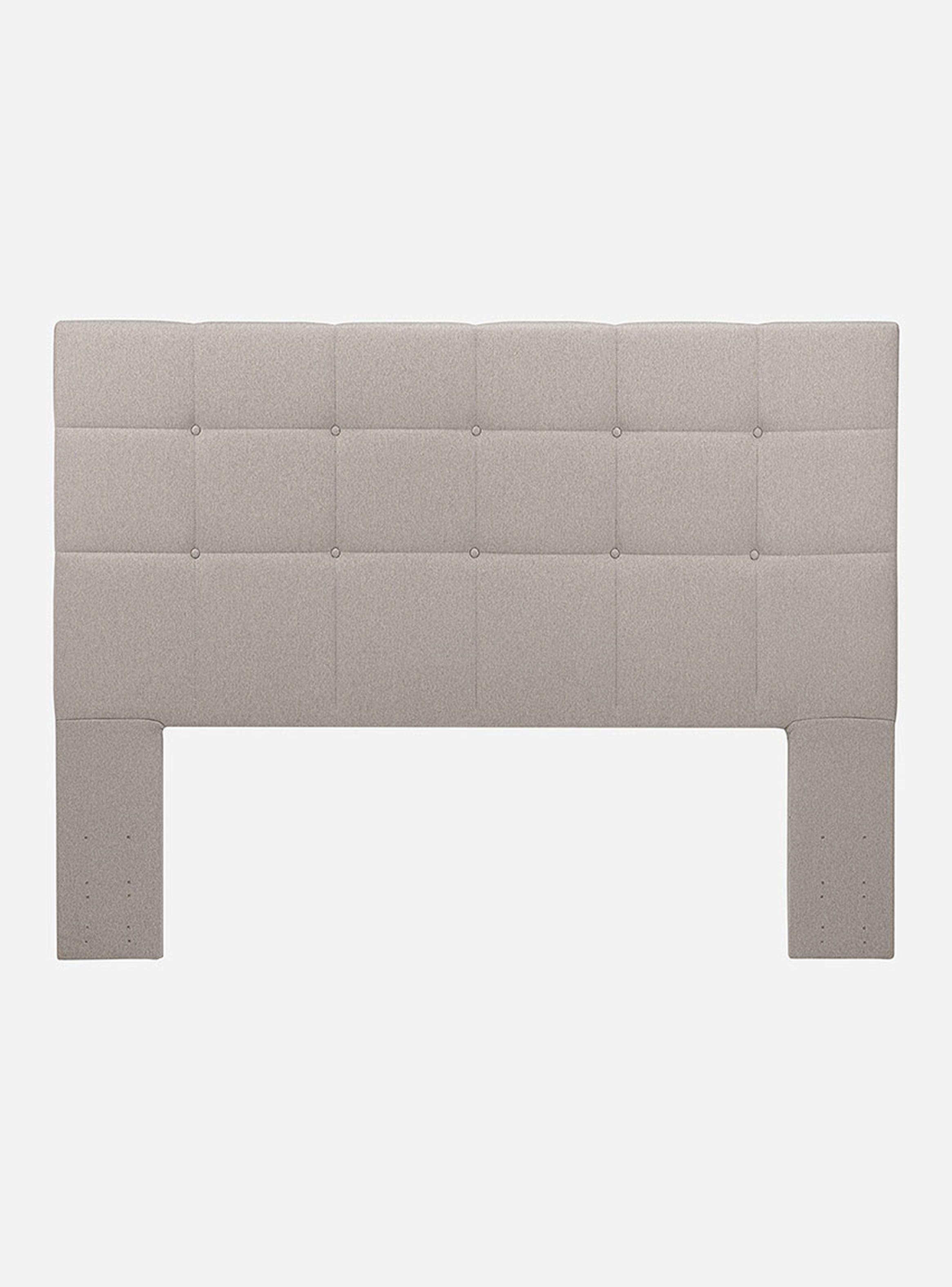 Cama Europea Driven Súper King + Respaldo Issey Niebla-2