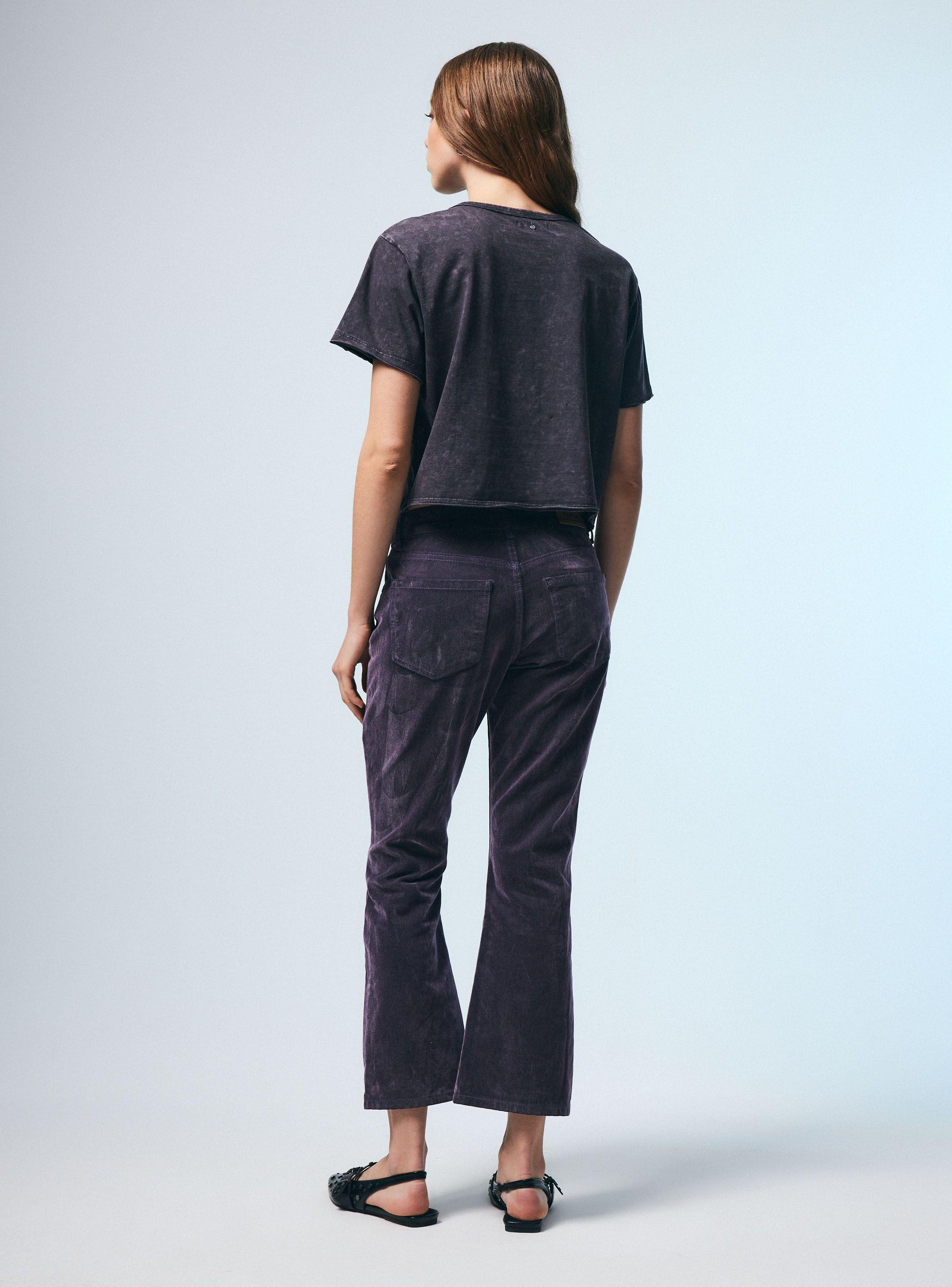 Polera Lavada con Bordado Delantero-5