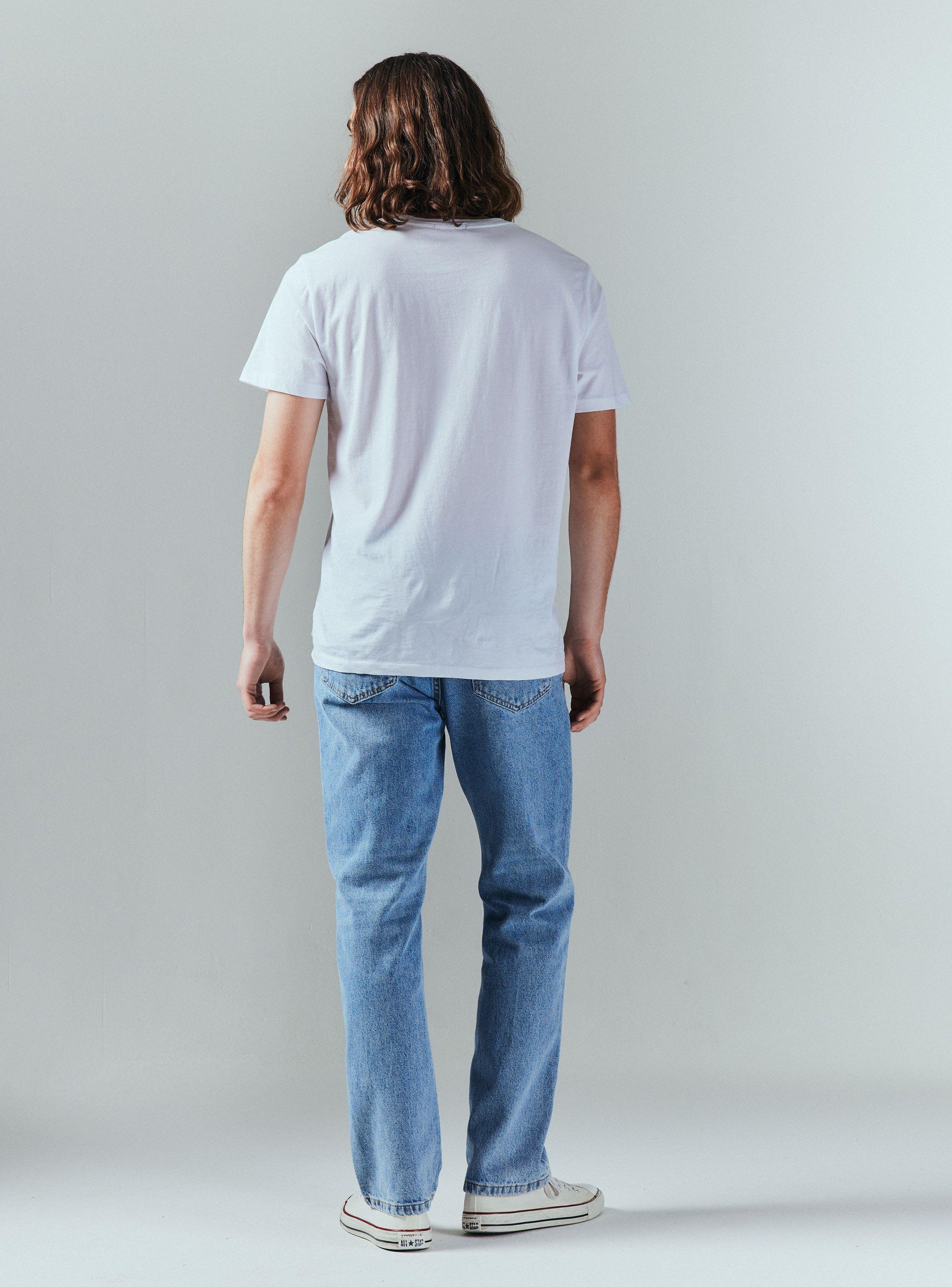 Jeans Recto Lavado Straight Fit-5