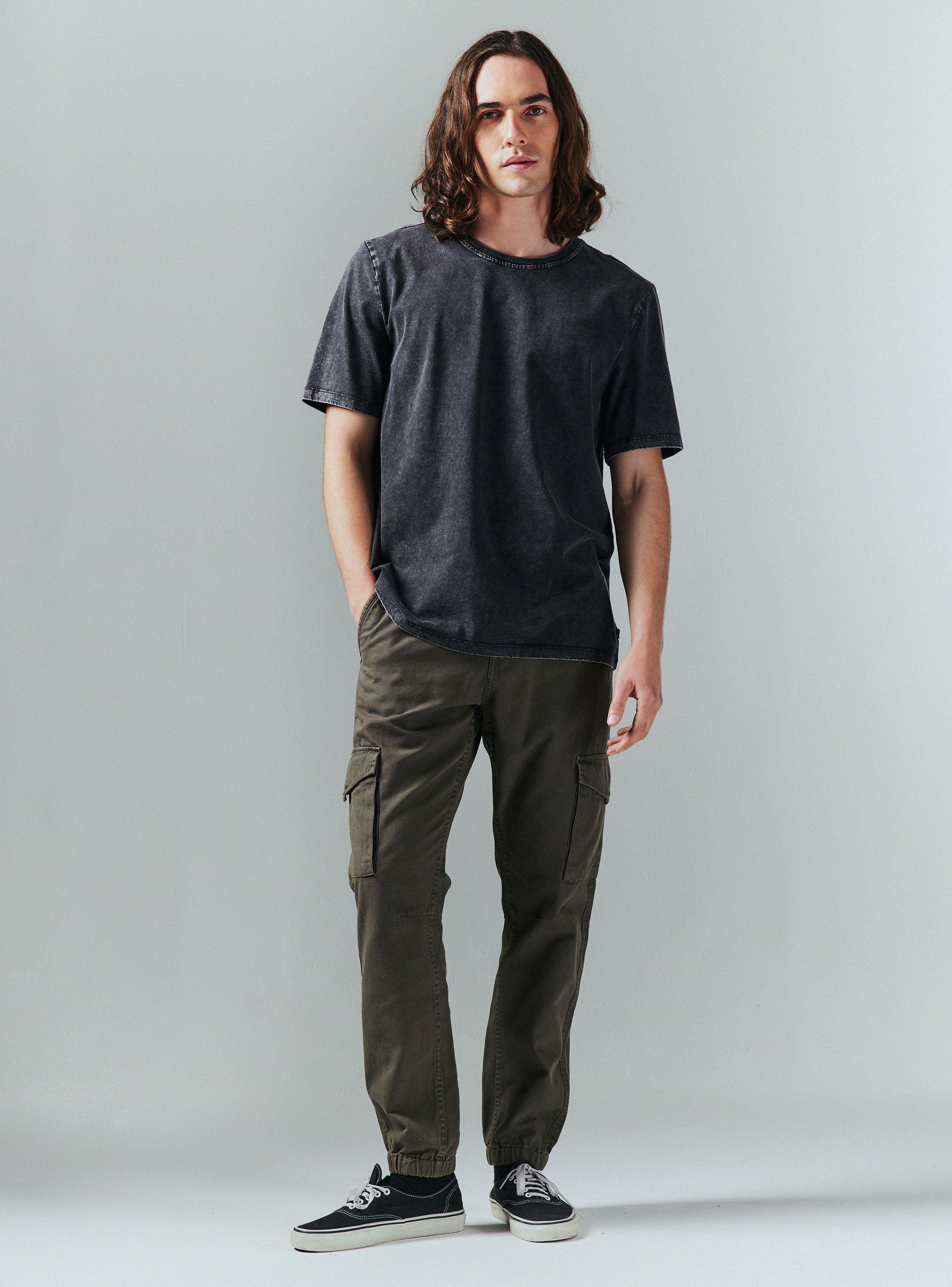 Pantalón Cargo Estilo Jogger-4