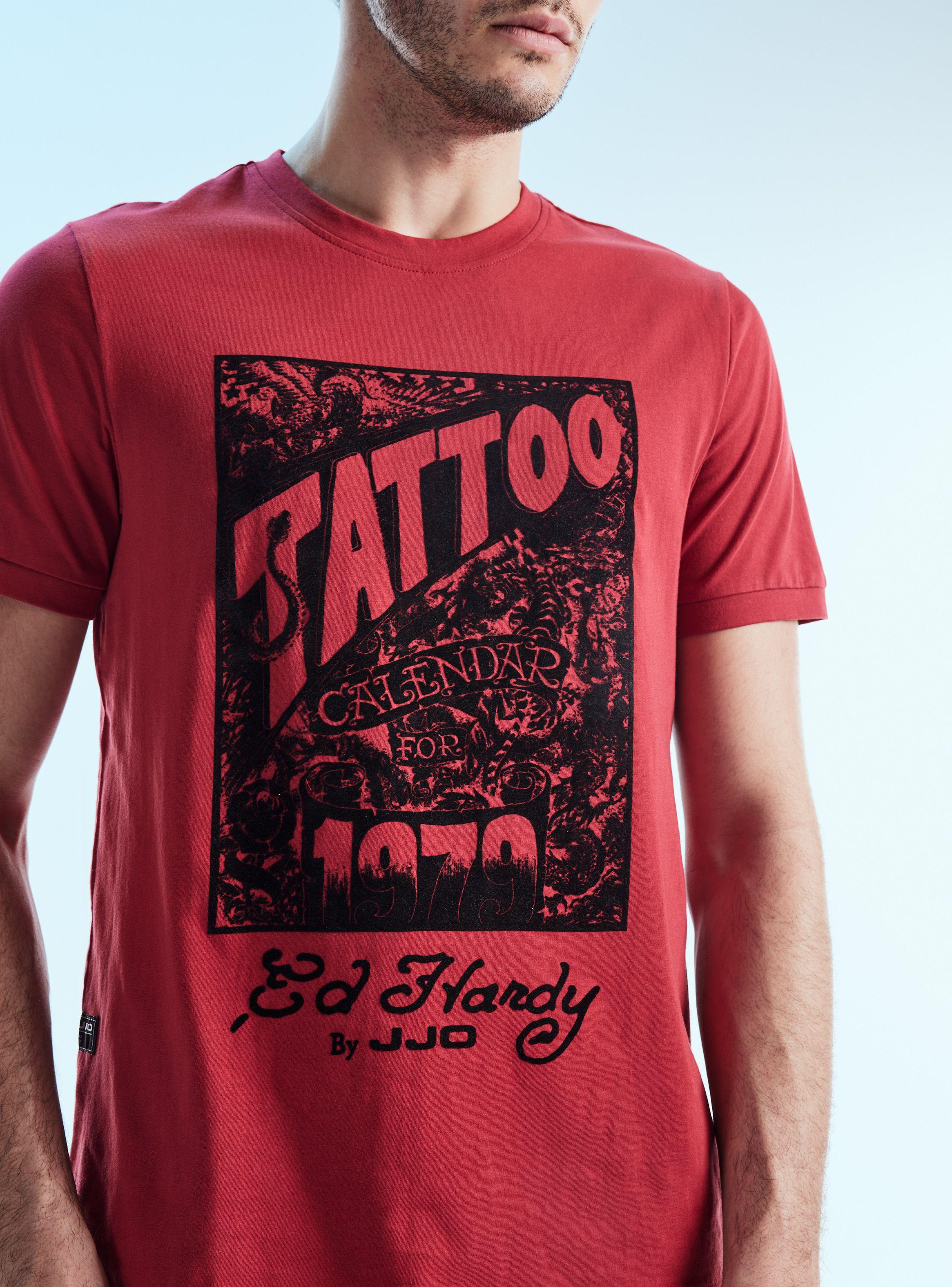 Polera Ed Hardy Print Terciopelo-3