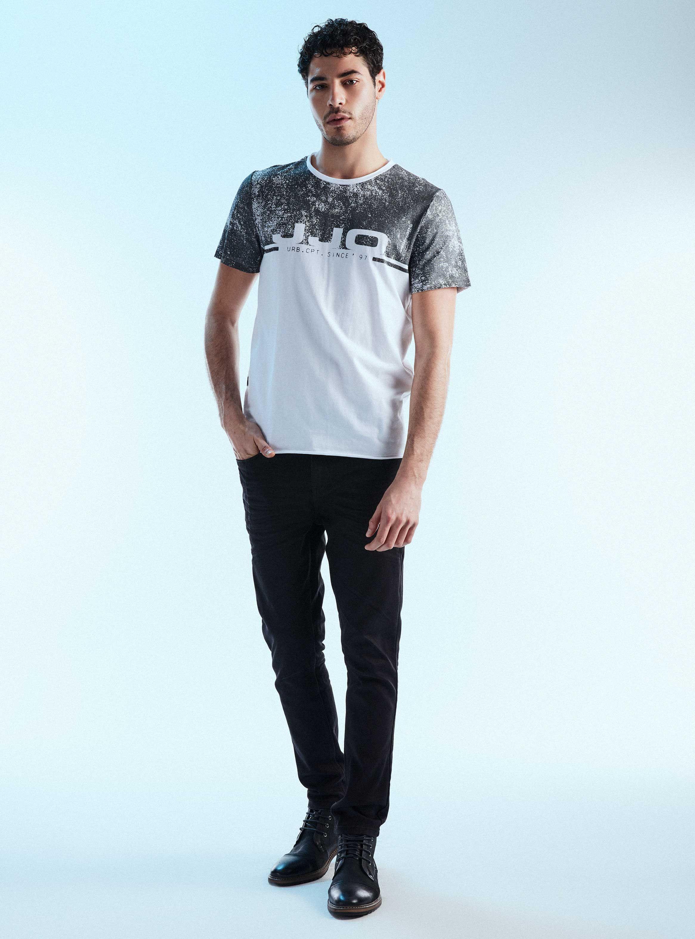 Polera Medio Full Print Metalizado-4