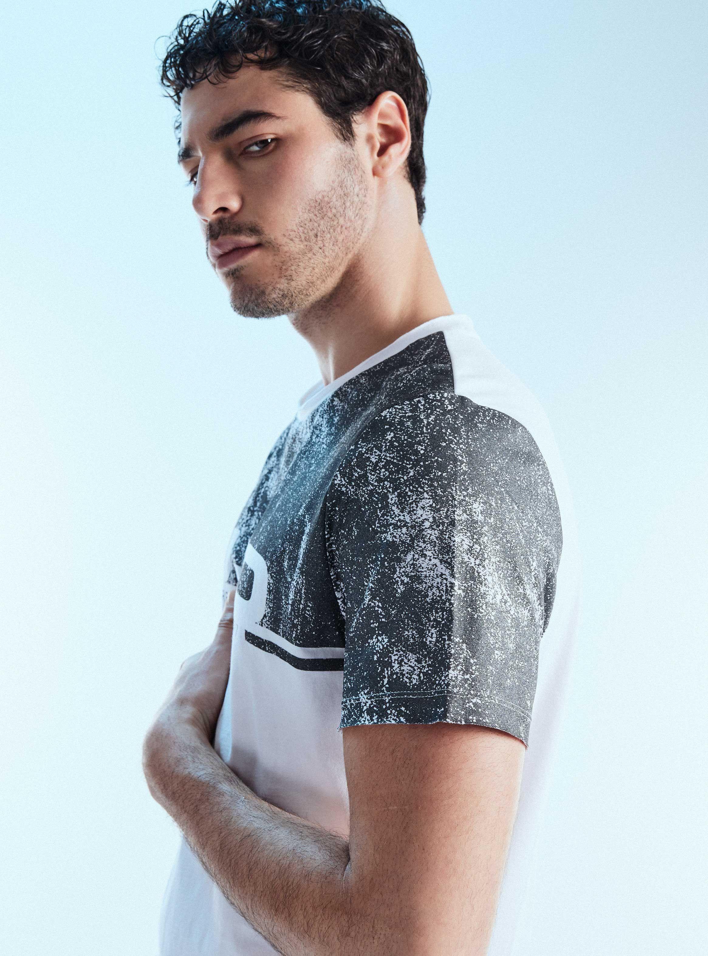 Polera Medio Full Print Metalizado-2