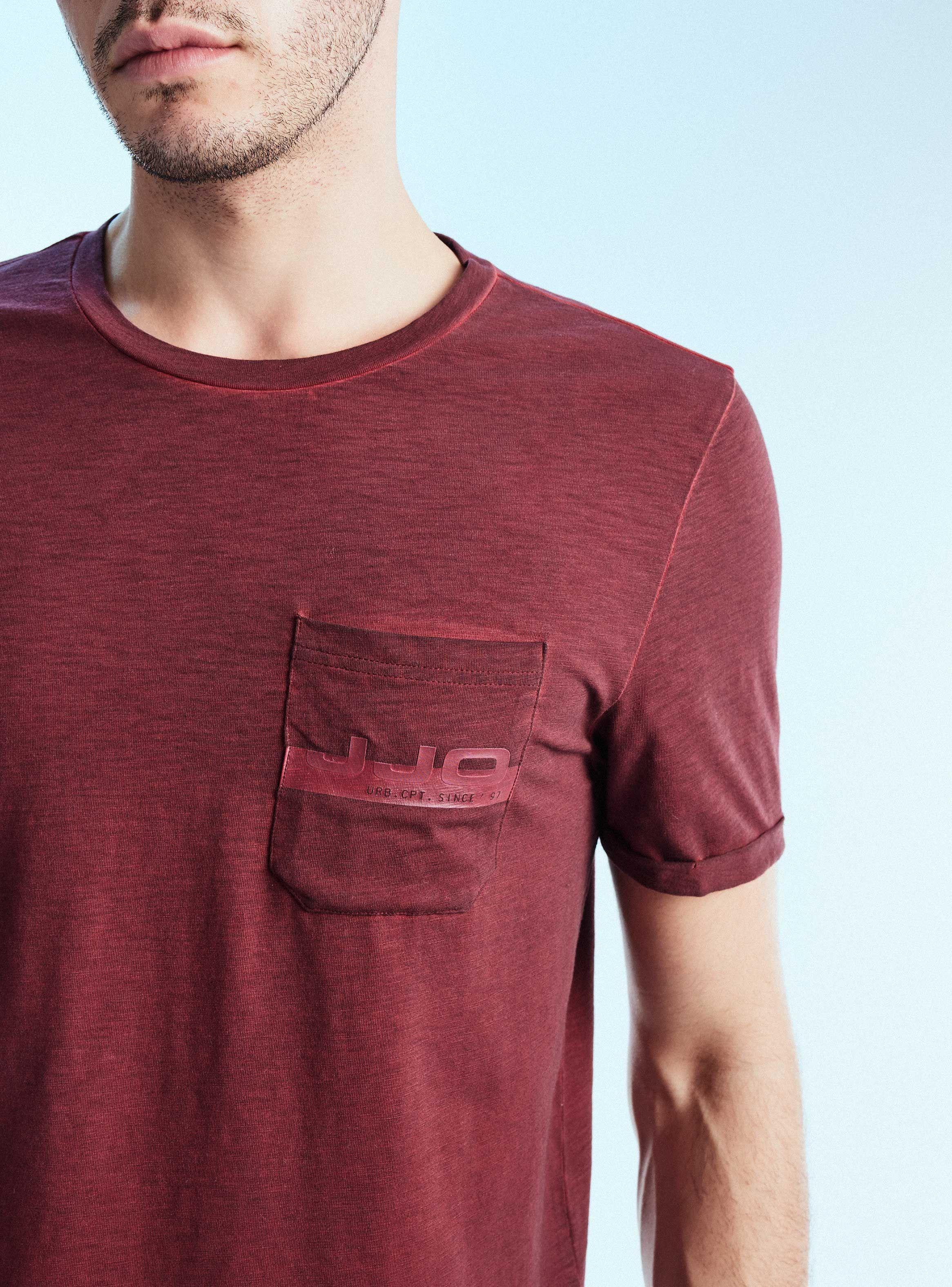 Polera Básica Longfit Bolsillo y Lavado Especial-3