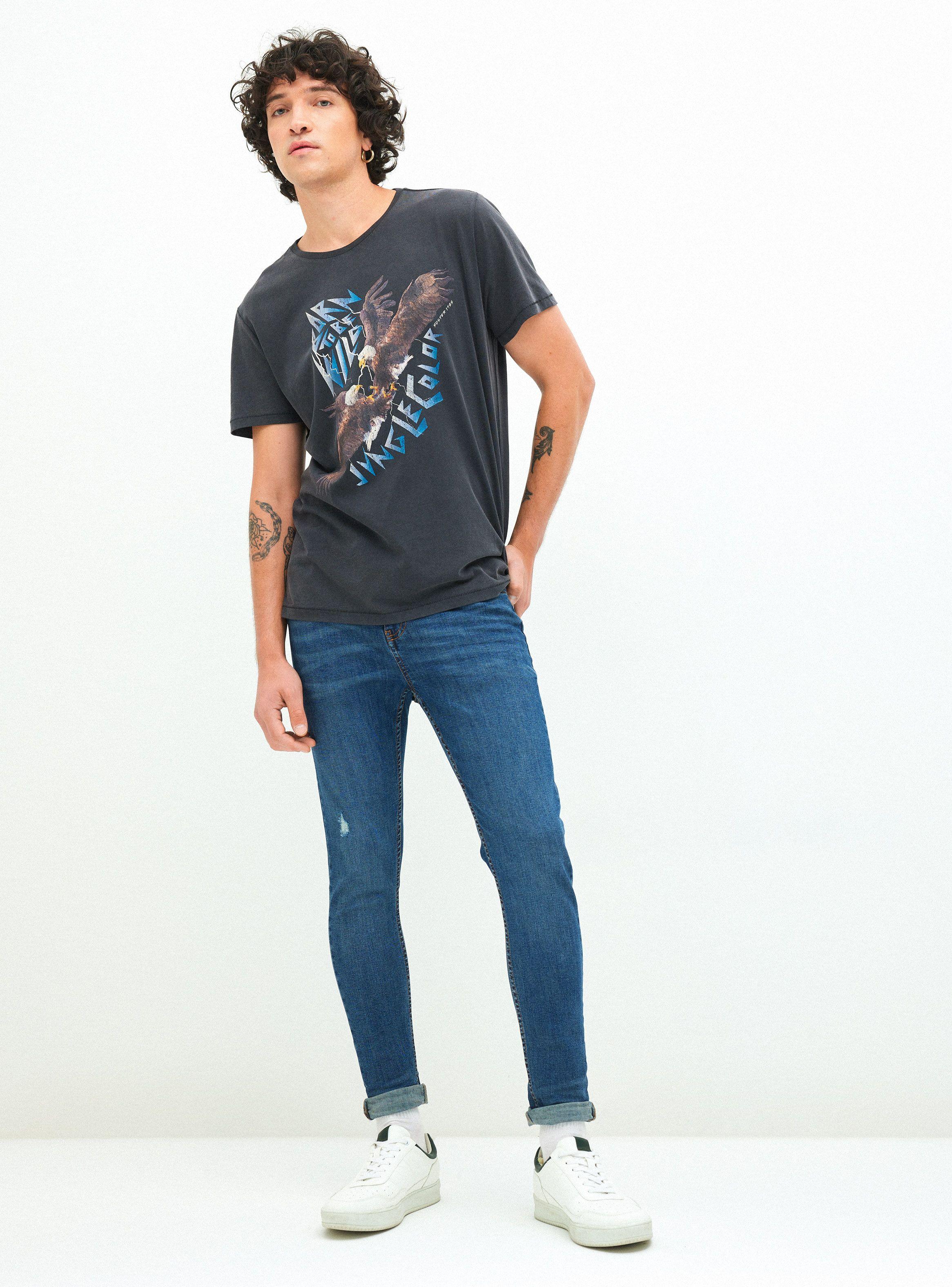 Jeans Rasguño Skinny Fit-3