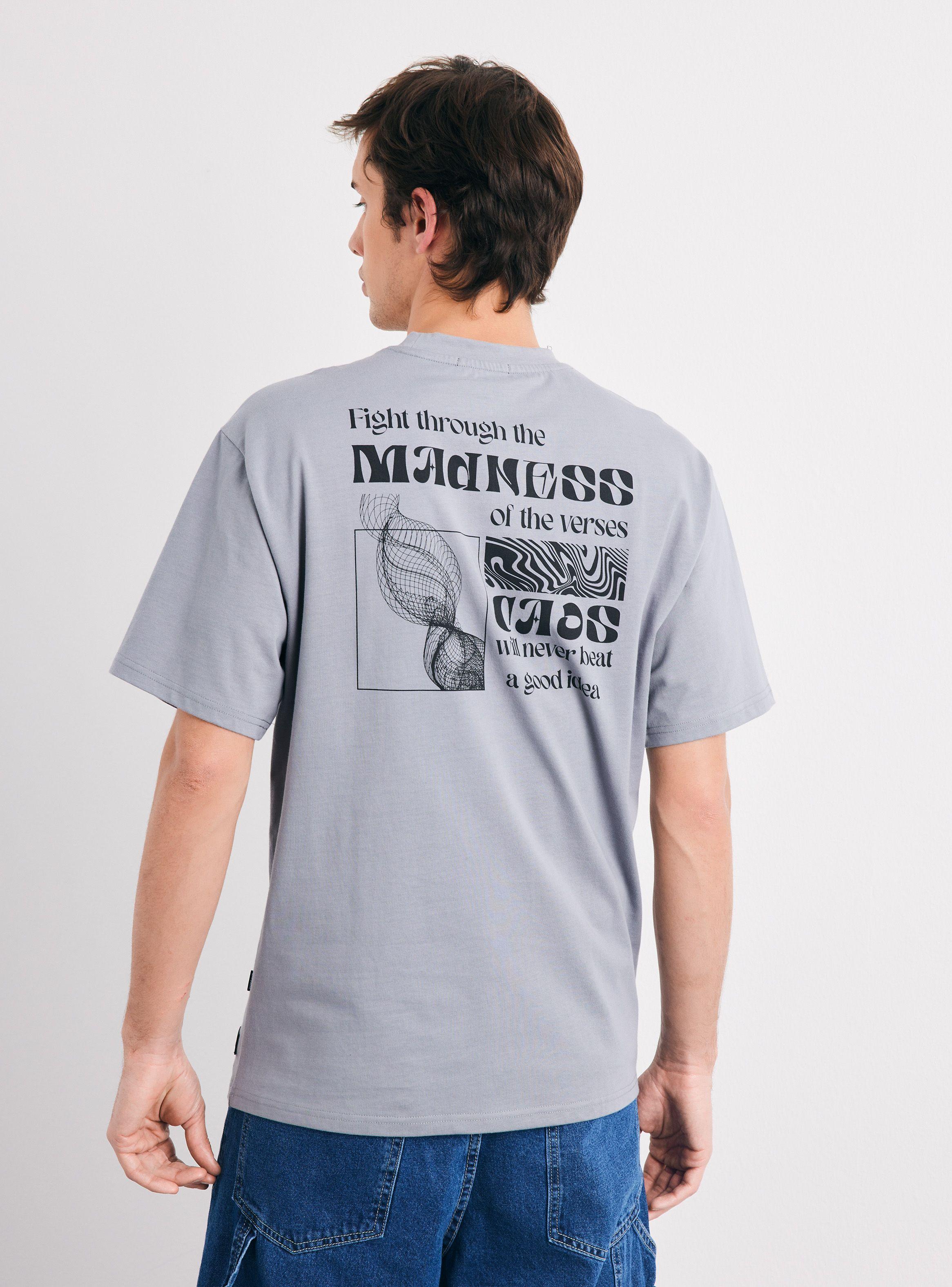 Polera High And Low Estampado-1