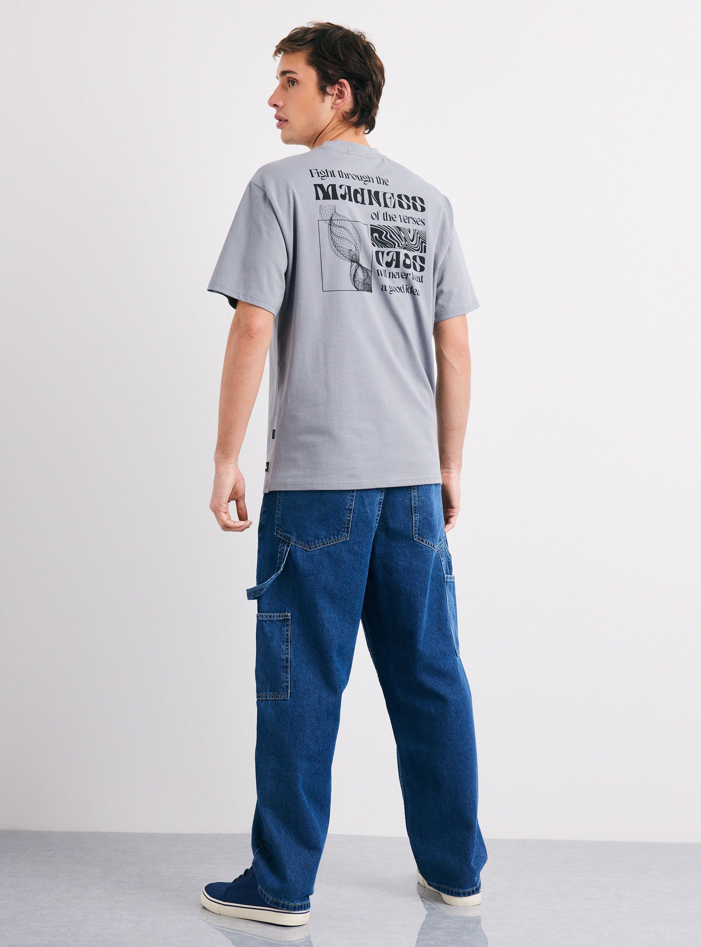 Polera High And Low Estampado-5