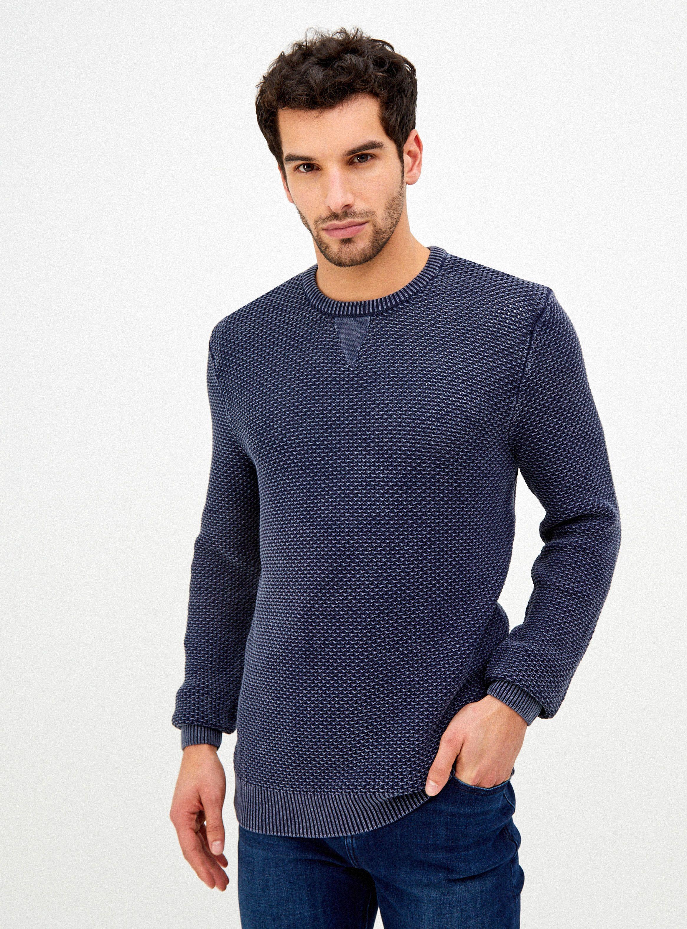 Sweater Tejido Proceso de Lavado-0
