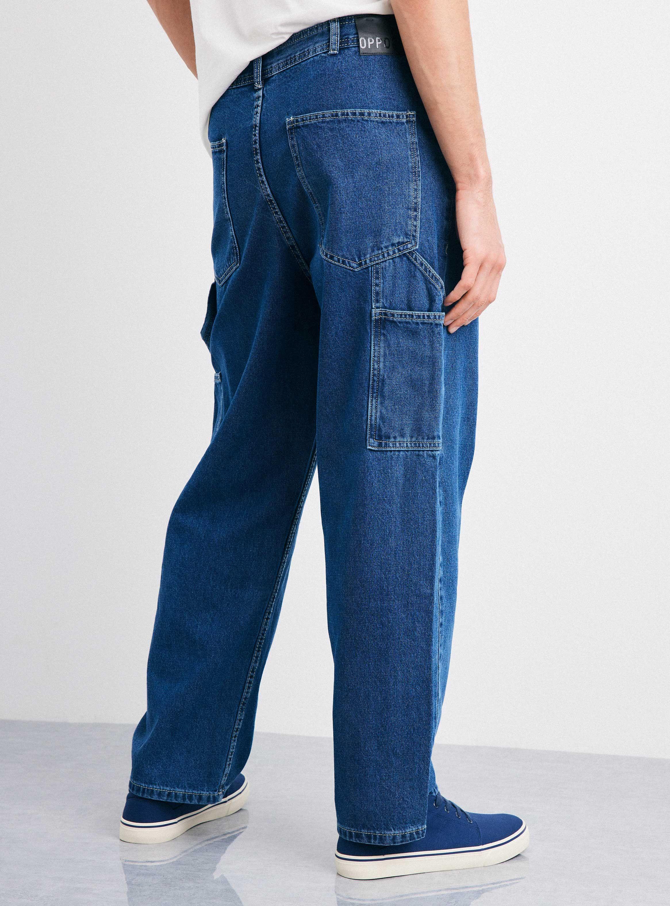 Jeans Carpintero Mezclilla-1
