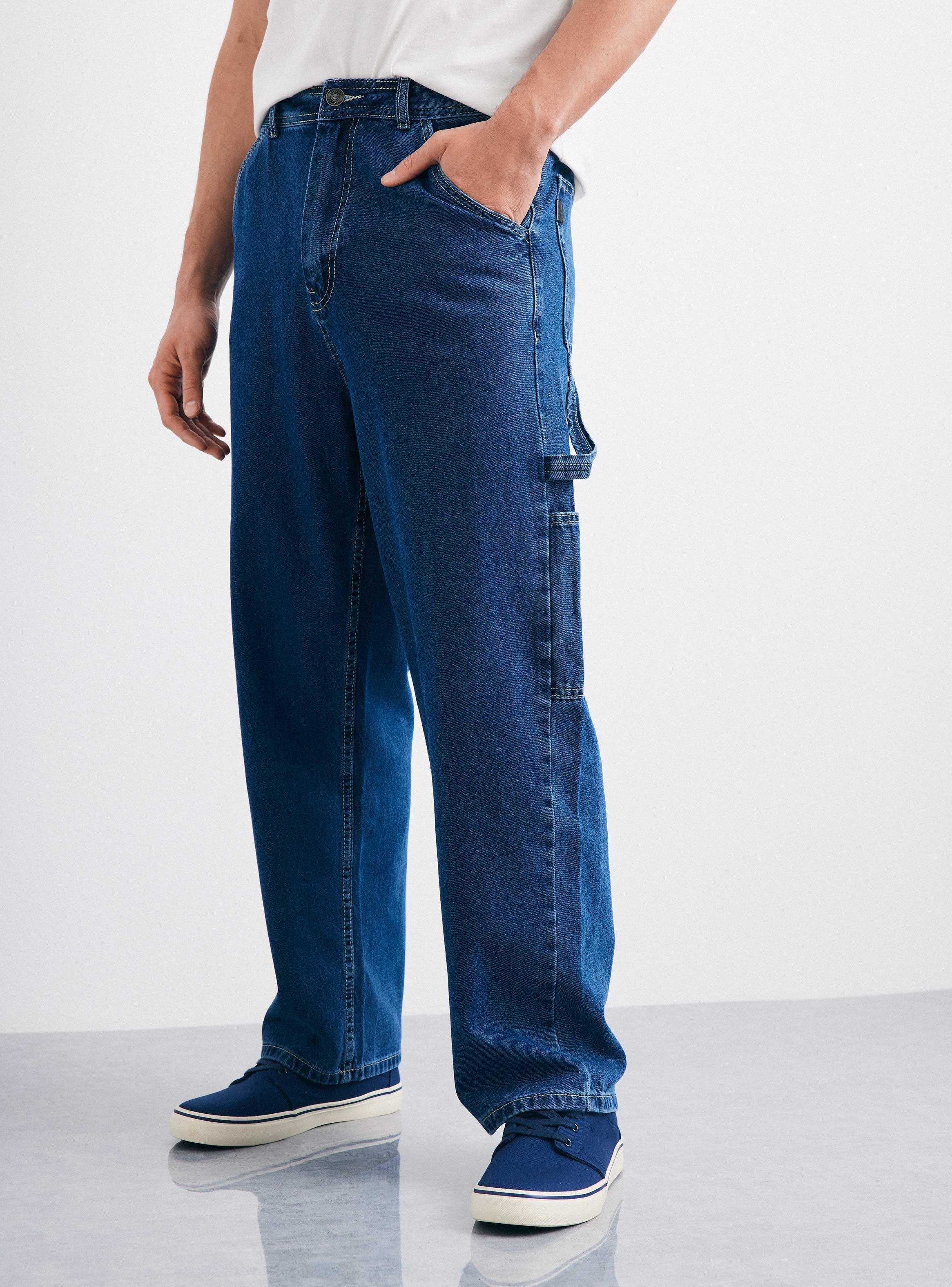 Jeans Carpintero Mezclilla-0