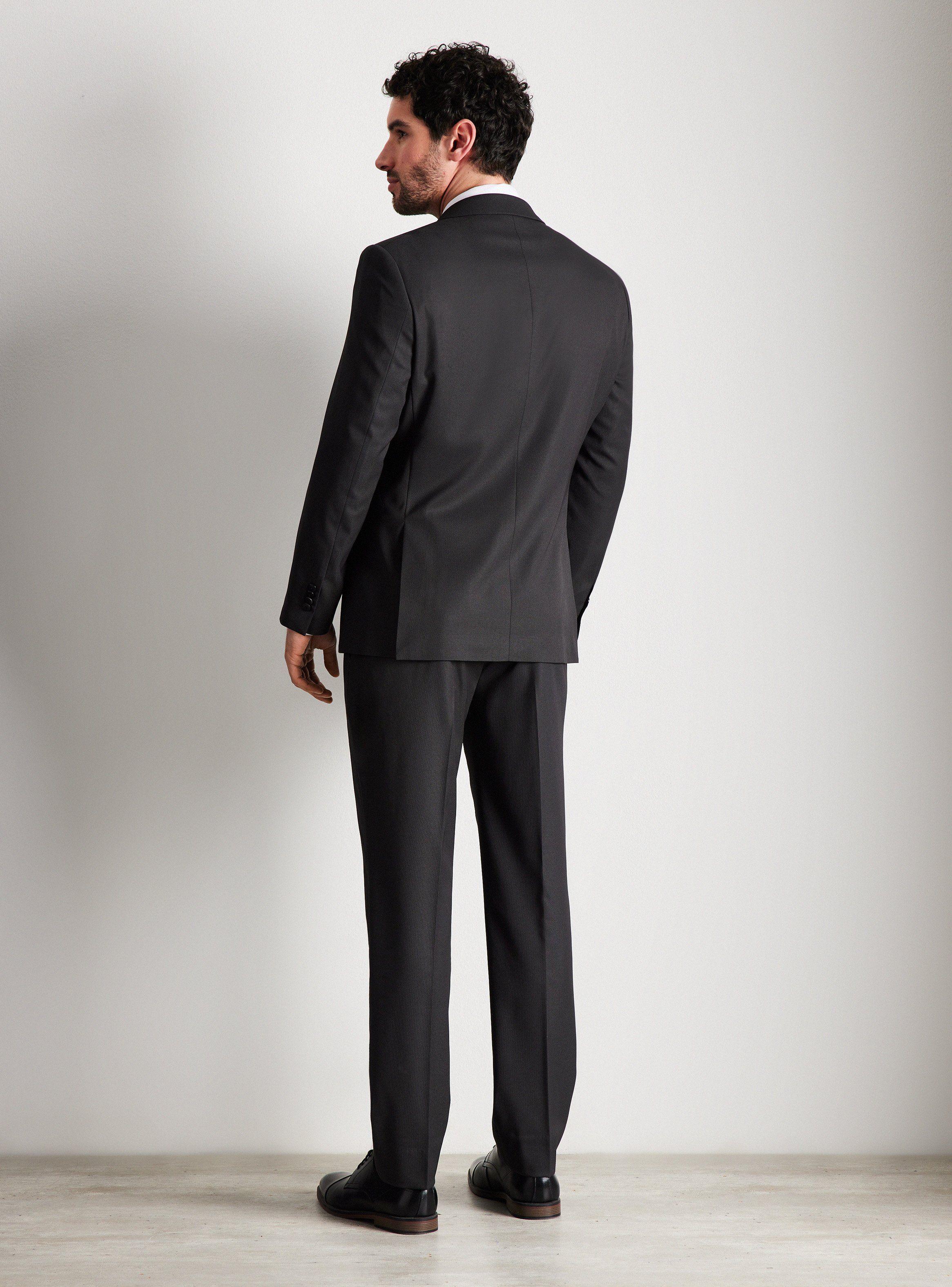 Traje Recto Tela Elastano Slim Fit-5