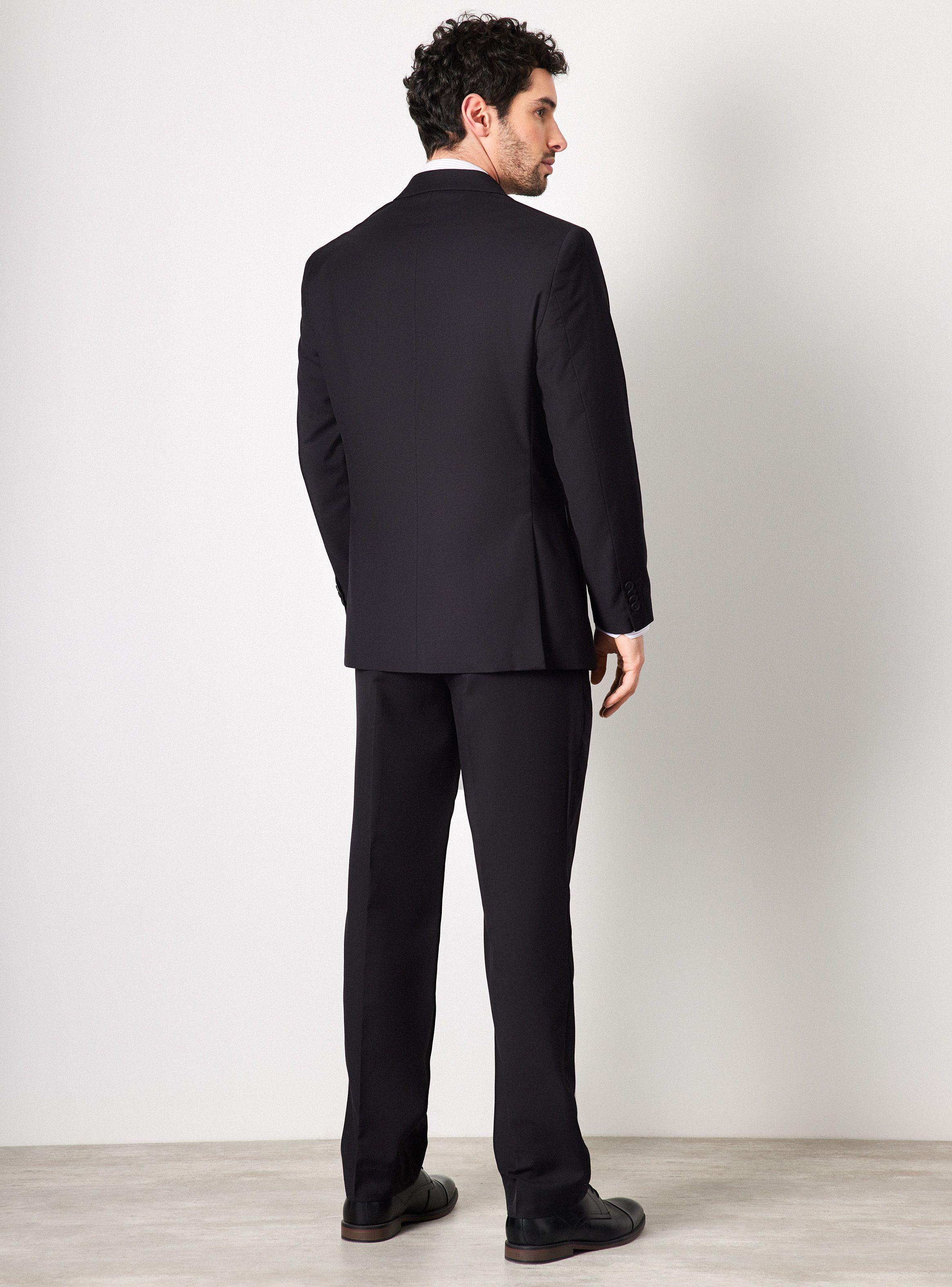 Traje Recto Regular Fit Liso-5