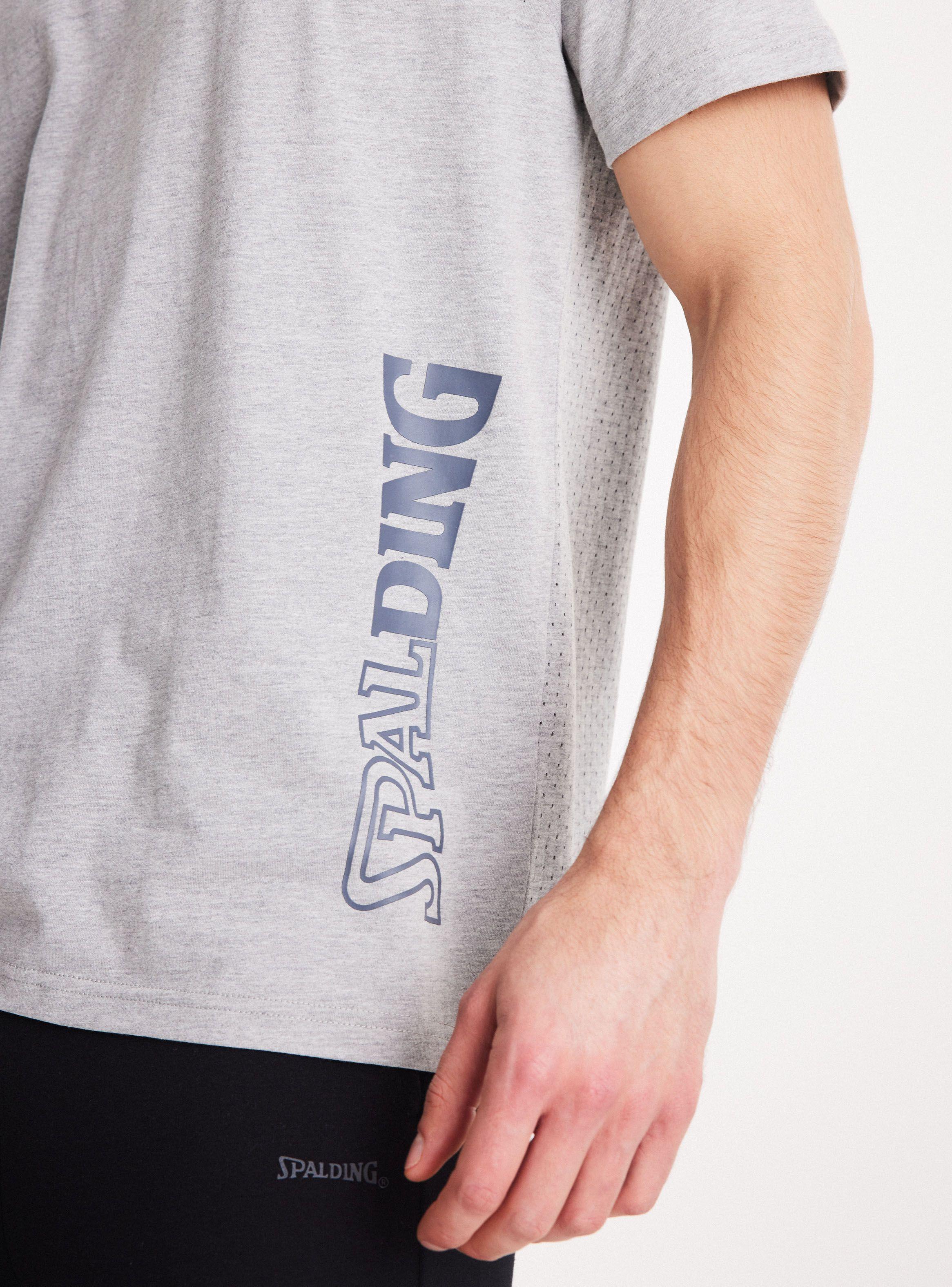 Polera Estampado Localizado Cortes En Costados de Spalding