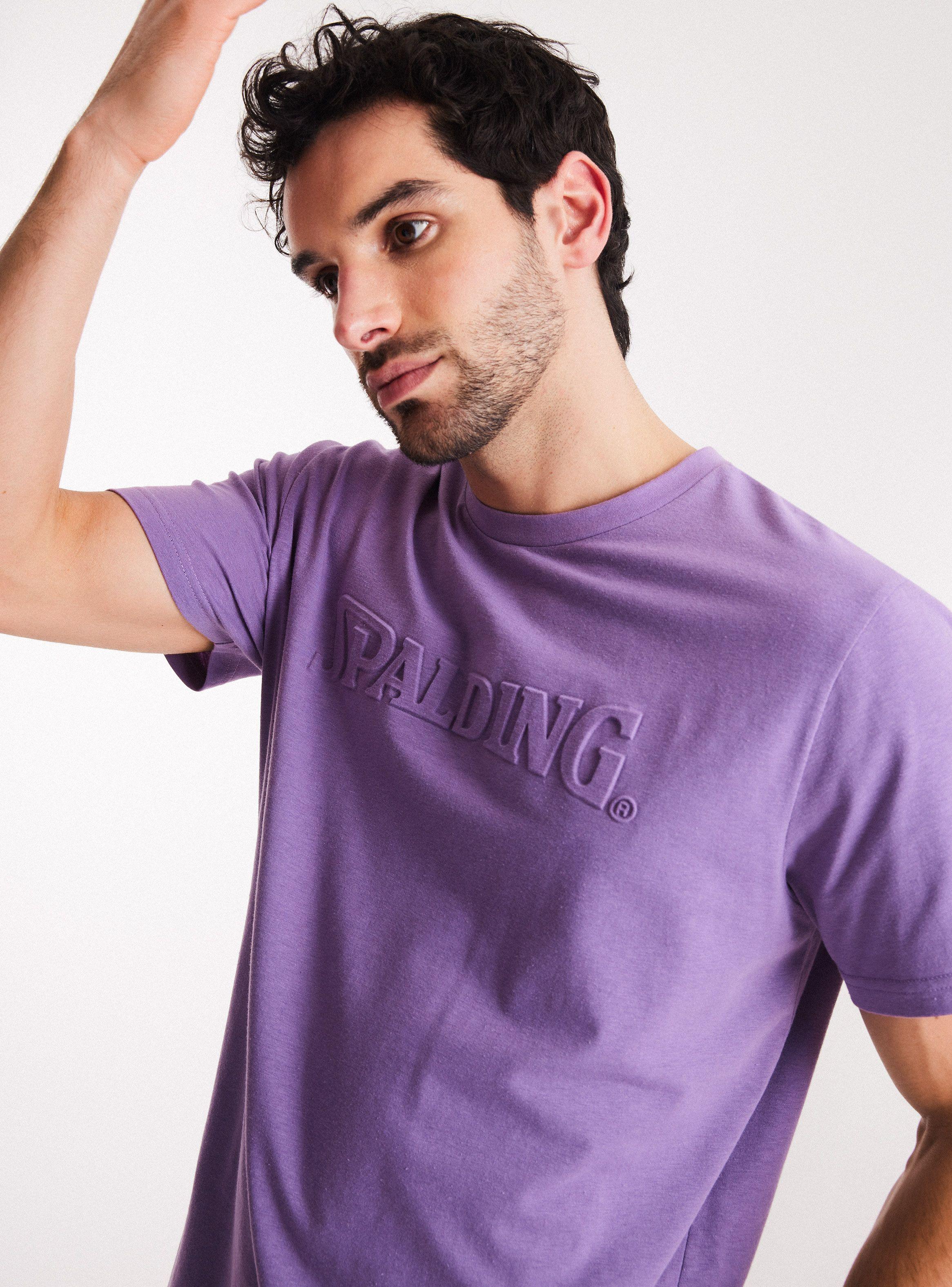 Polera Logotipo Sobre Relieve de Spalding