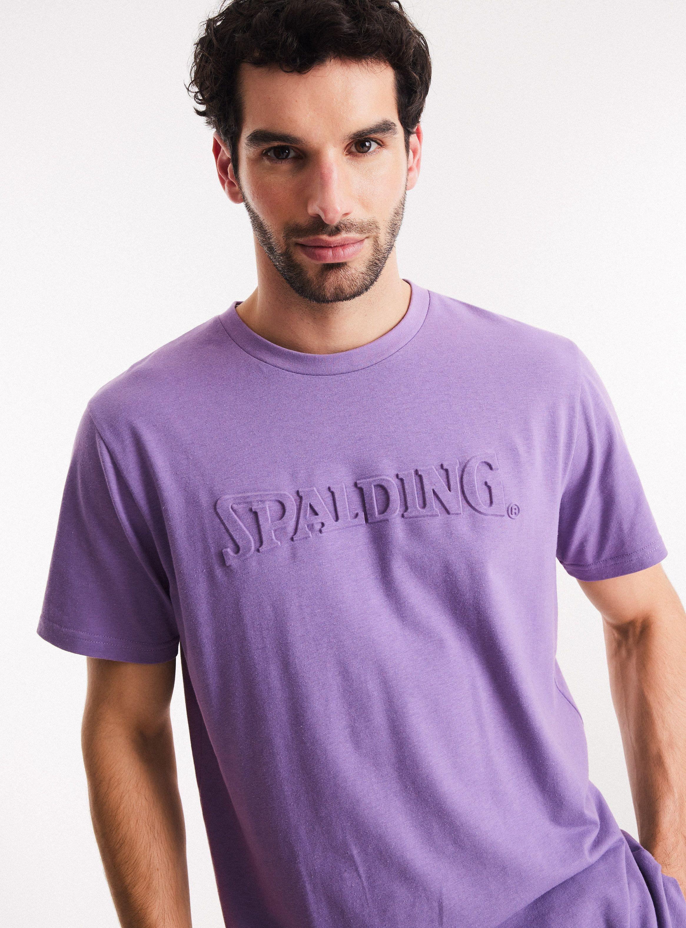 Polera Logotipo Sobre Relieve de Spalding