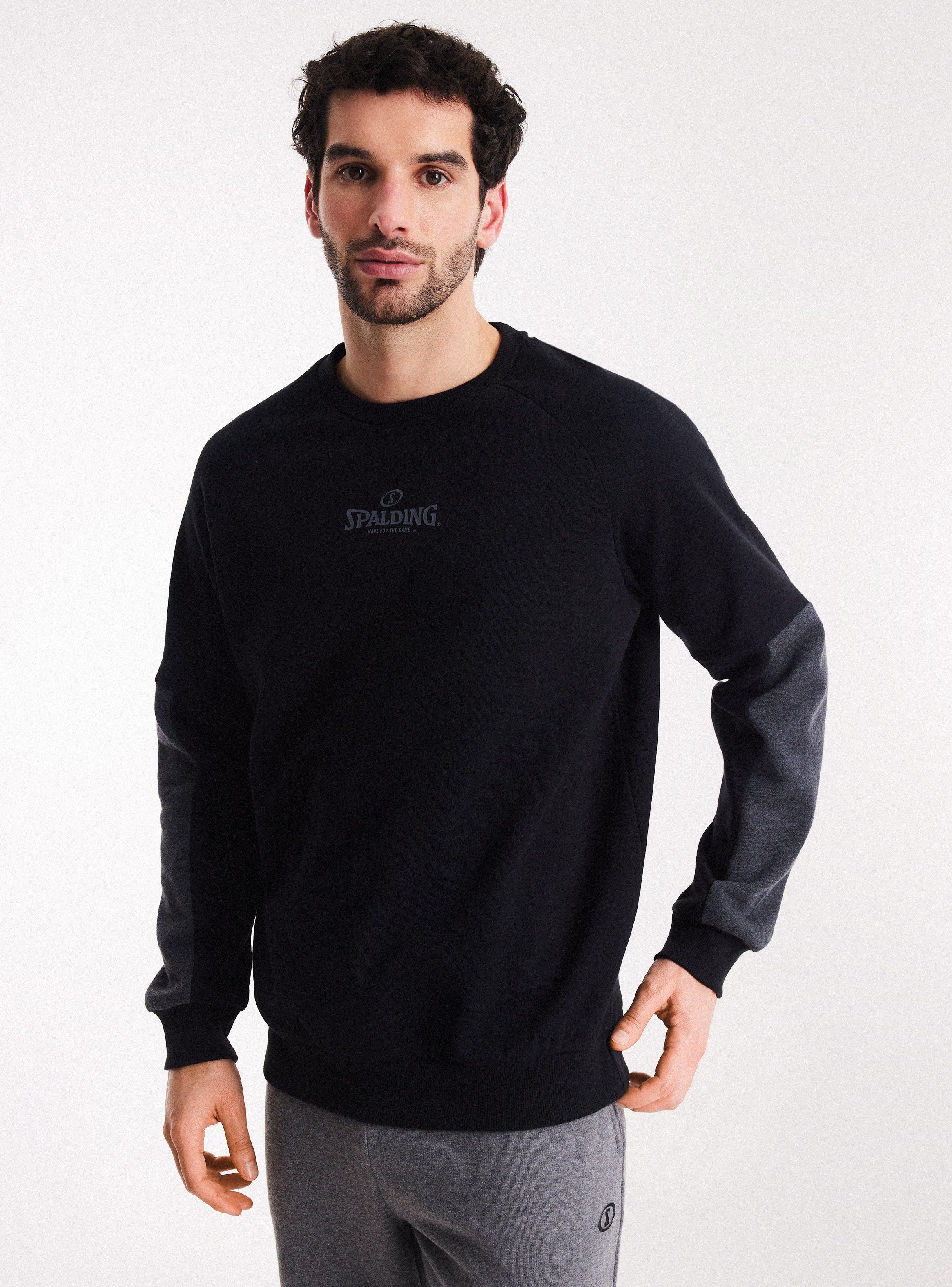 Polerón Crew Neck Paneles Contrastes de Spalding