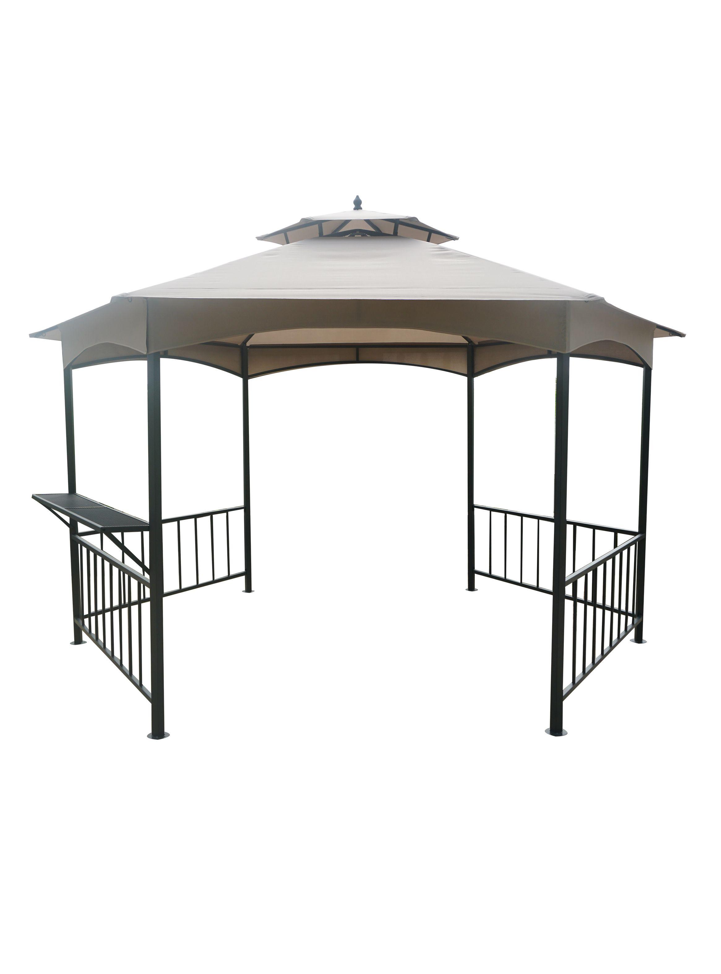 Pérgola Metálica 4x3.47x2.65 m Vesta-0