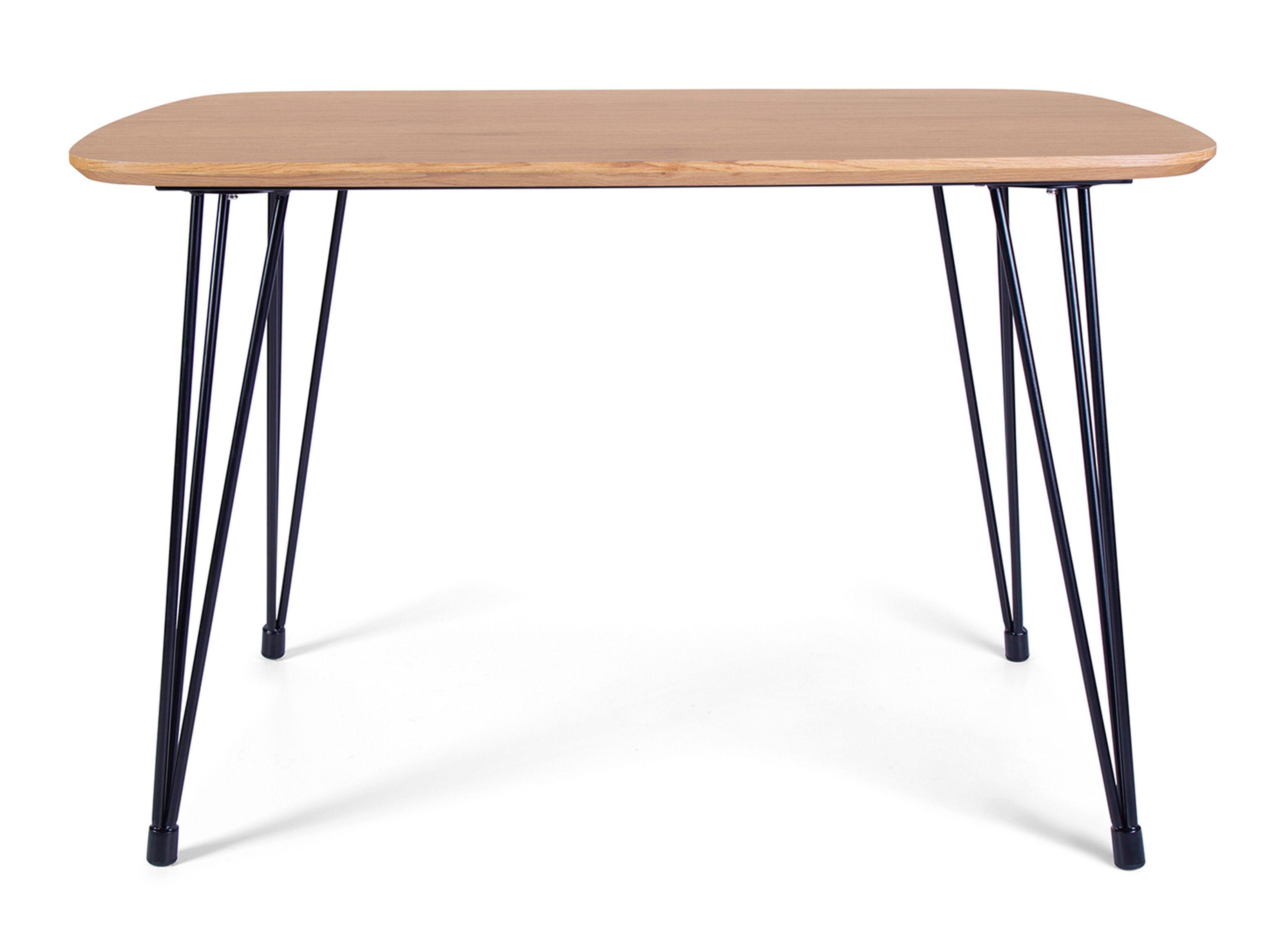 Mesa Asimétrika de Comedor Hairpin Rectangular 120 cm-3