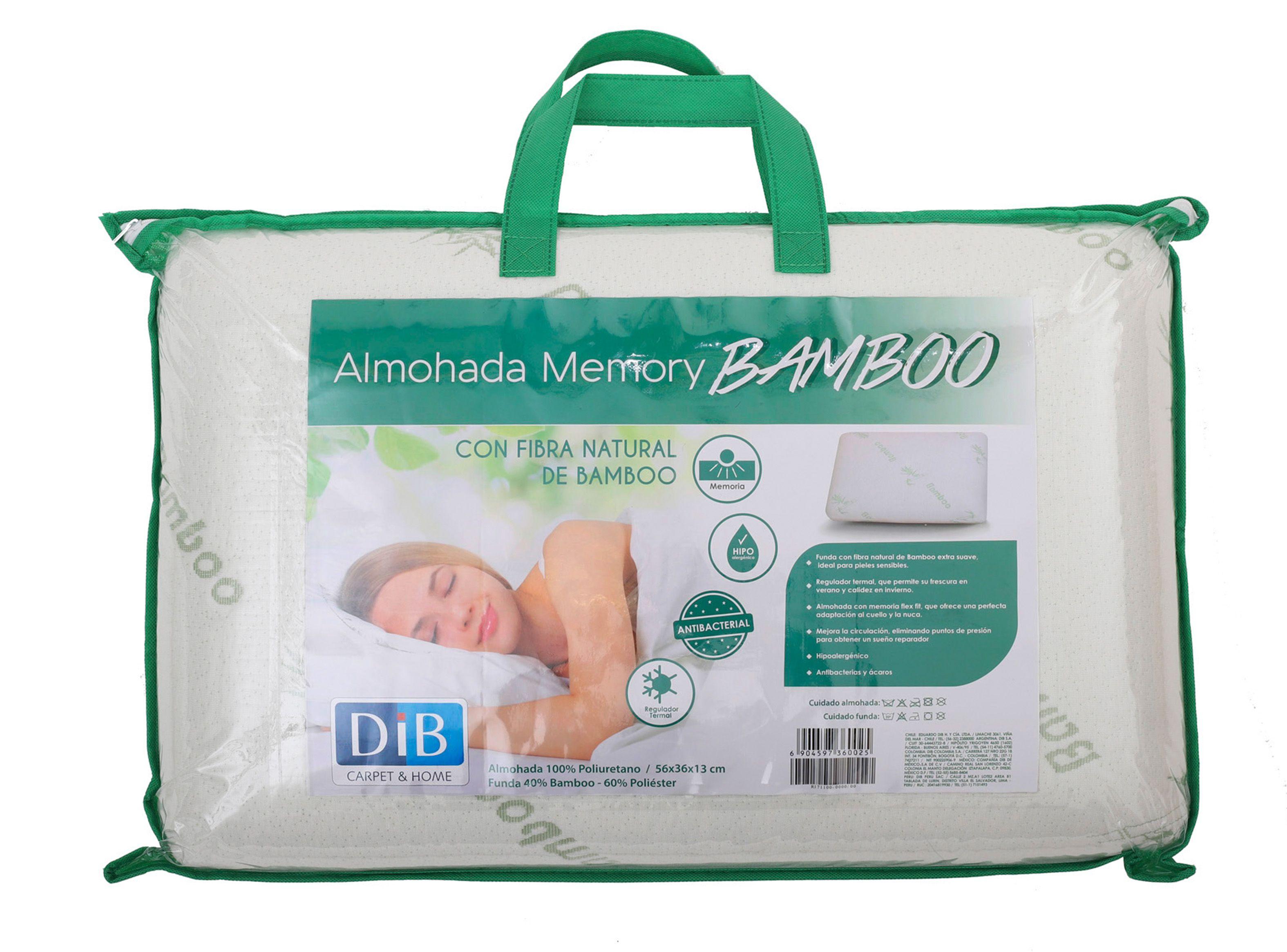 Almohada DIB Viscoelástica Memory Bamboo 56 x 36 cm-4