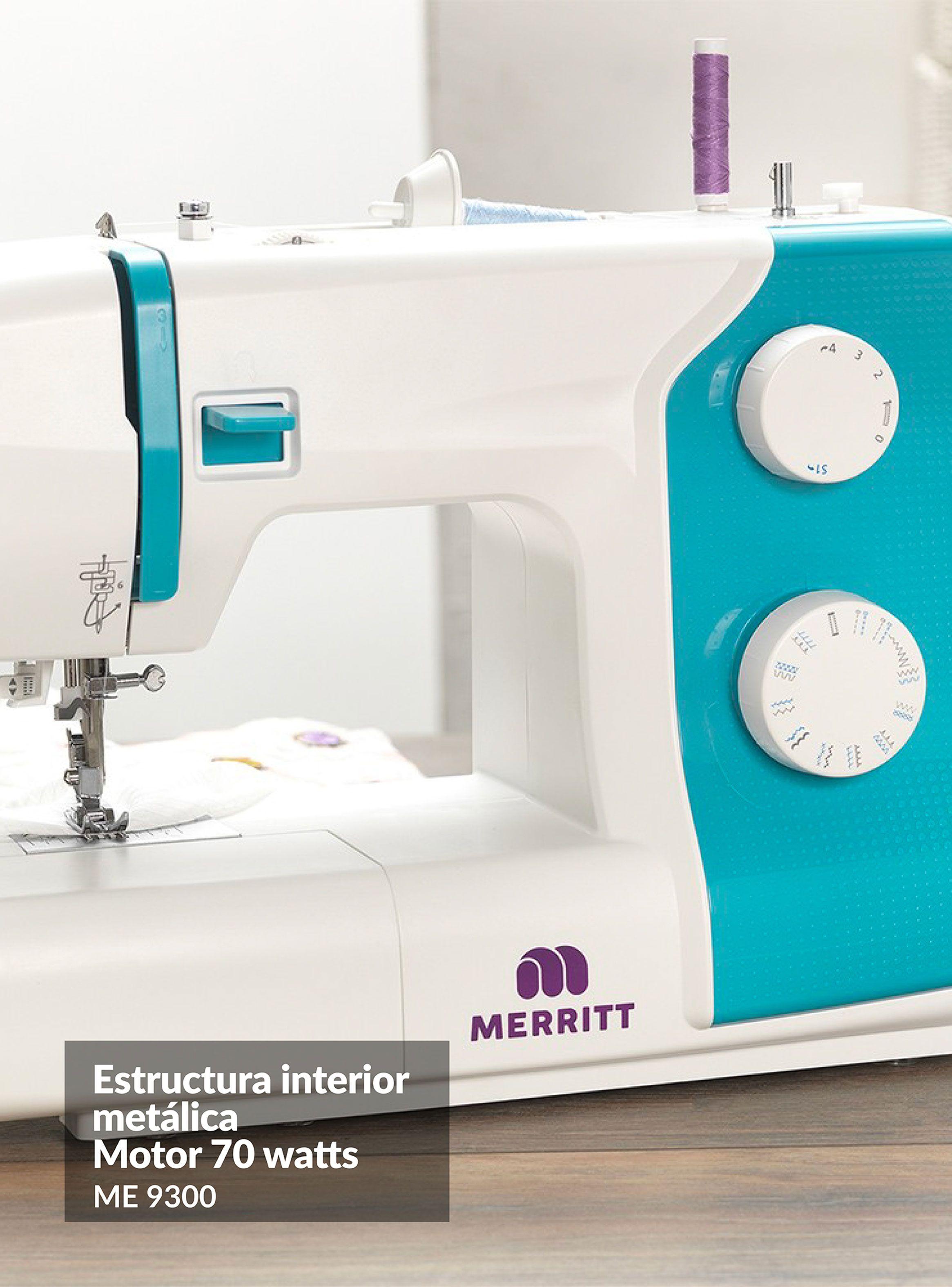 Máquina de Coser 9300 + Máquina Overlock Máxima-5