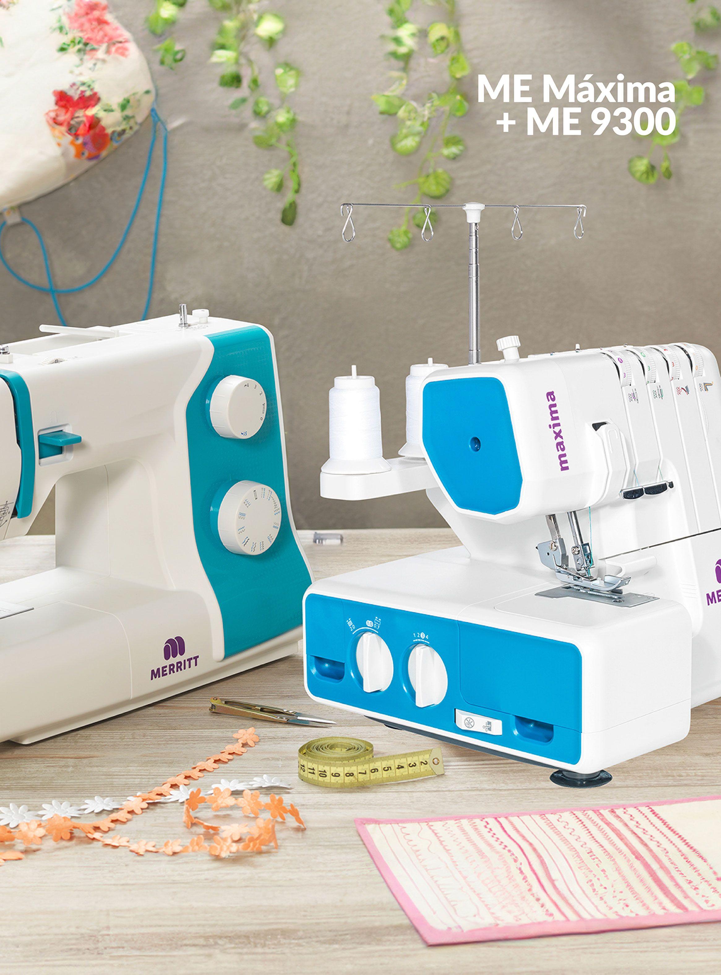 Máquina de Coser 9300 + Máquina Overlock Máxima-4